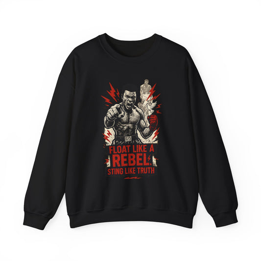Muhammad Ali Sweatshirt, Motivational Boxing Gift, Statement Sweatshirt, Athleisure Clothing, Inspiration Wear
