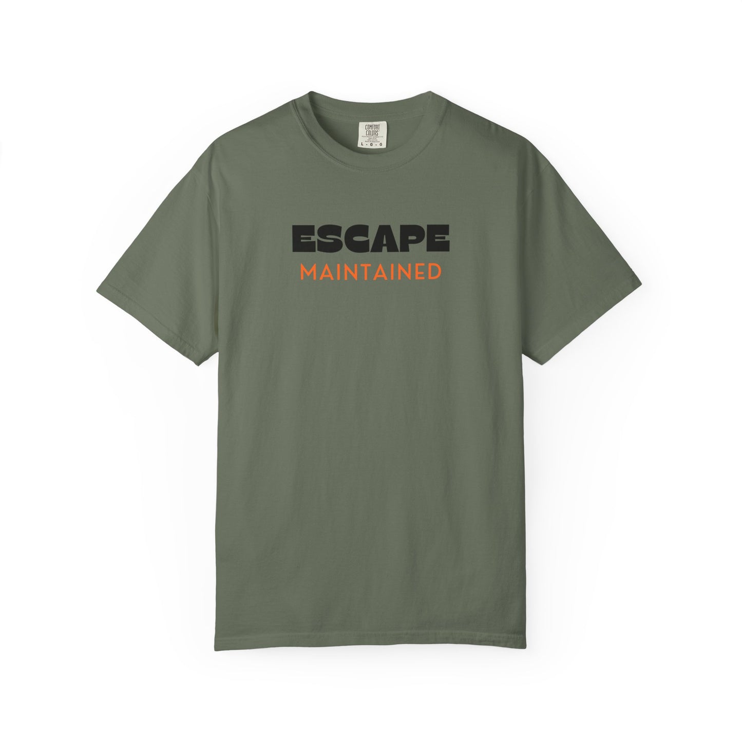 RBT BCBA Comfort Colors T-Shirt: Escape Maintained, Therapist Wear, Gift for Technician, ABA Vibes