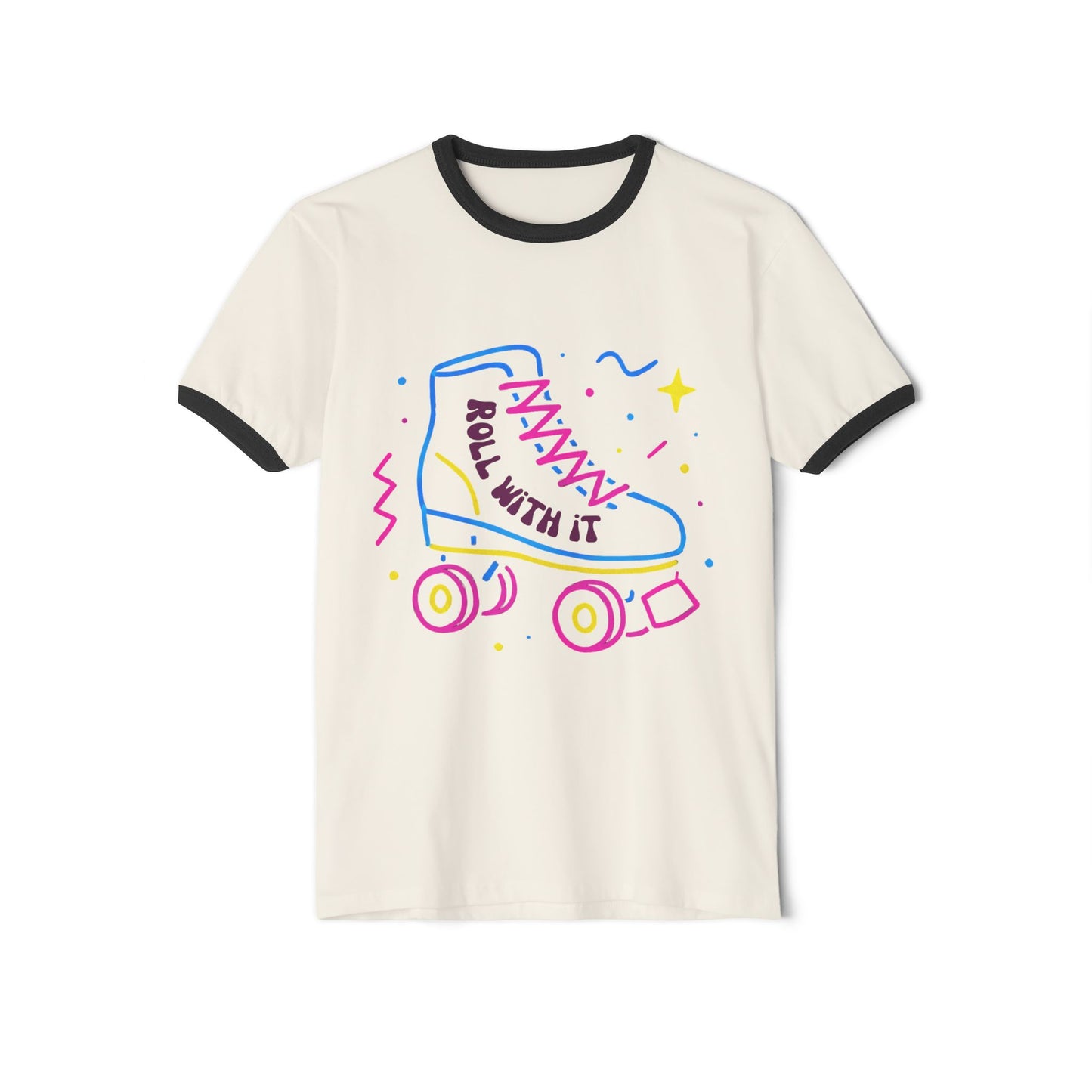 Retro Roller Skate Ringer T-Shirt, Fun Cotton Tee for Skaters, Perfect Gift for Birthdays and Anniversaries, Casual Vibe, Stylish [...]