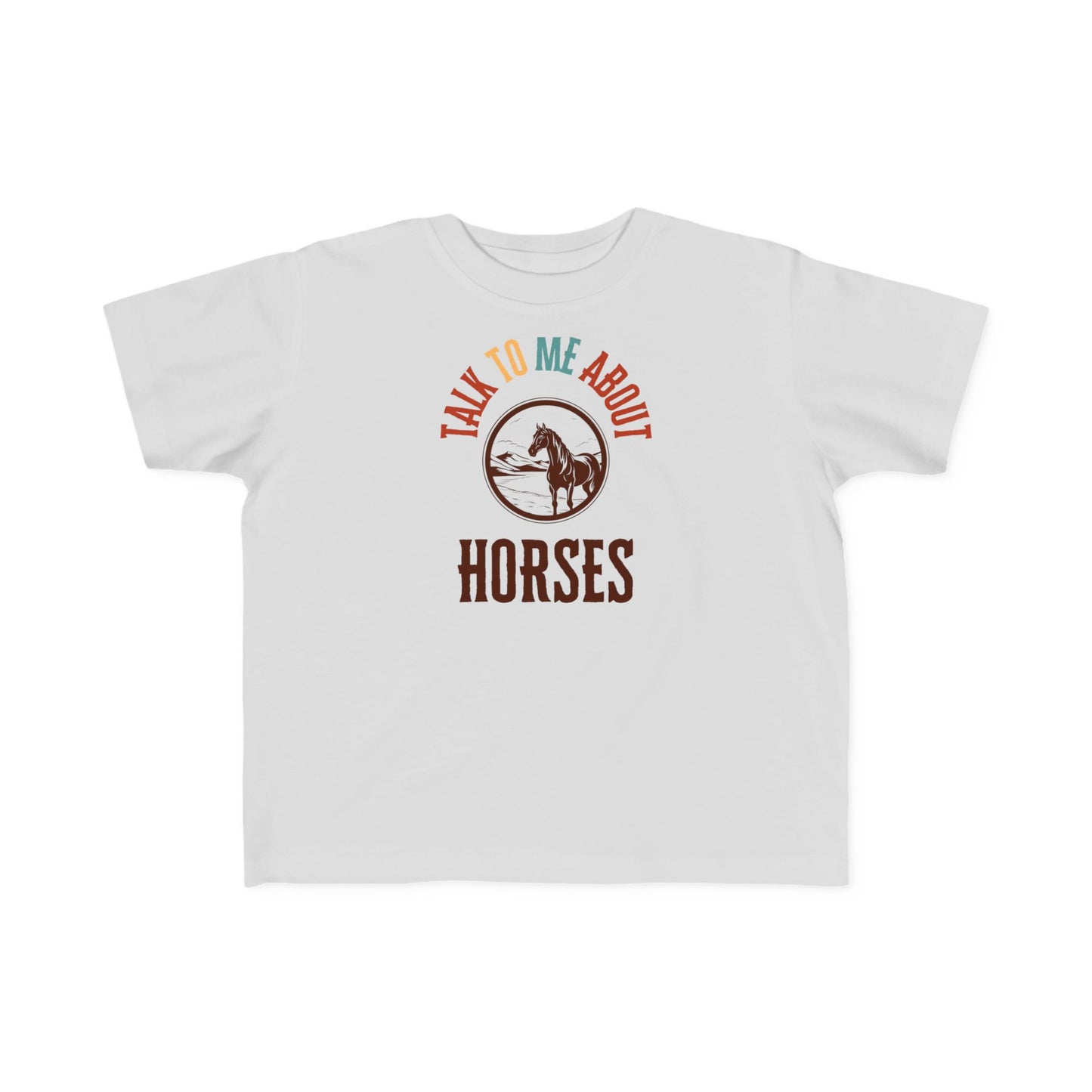 Toddler Horse Lover Tee, Kids T-Shirt, Horse Themed Gift, Equine Baby Apparel