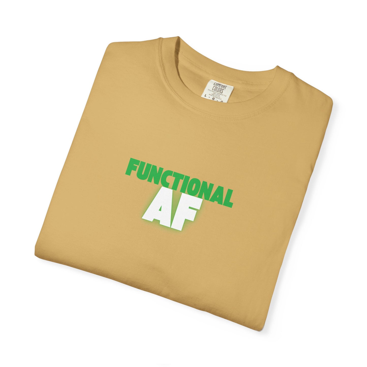 Functional AF RBT BCBA Comfort Colors T-Shirt, Casual Streetwear, Gift for Therapist, Comfortable ABA Tee, Summer Essential