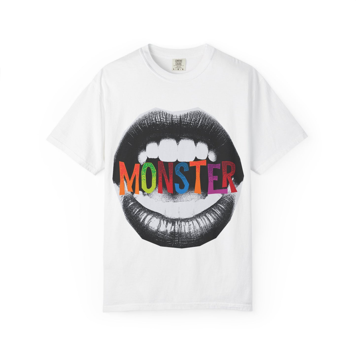 Colorful Monster Graphic T-shirt, Unisex Shirt, Fun Tee, Statement Apparel, Casual Wear, Gift for Artists