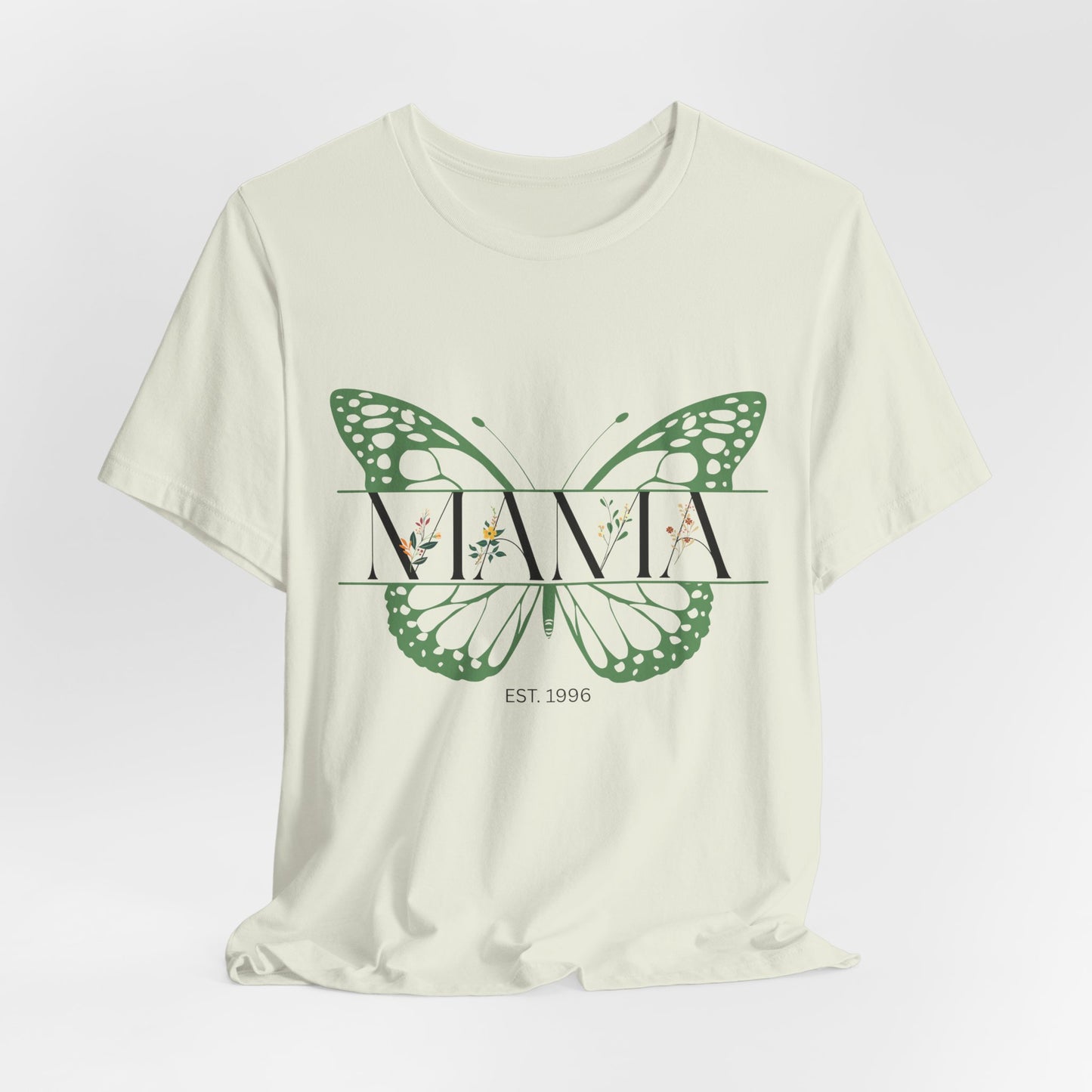 Butterfly-Inspired Tee for Mama, Perfect for Birthdays, Casual Days, Gift for Mom, Earth Day Apparel