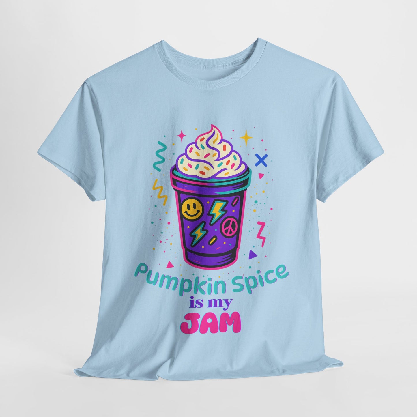 90s Pumpkin Spice T-Shirt, Fall Fashion Tee, Gift for Coffee Lovers, Autumn Casual Wear, Halloween Apparel