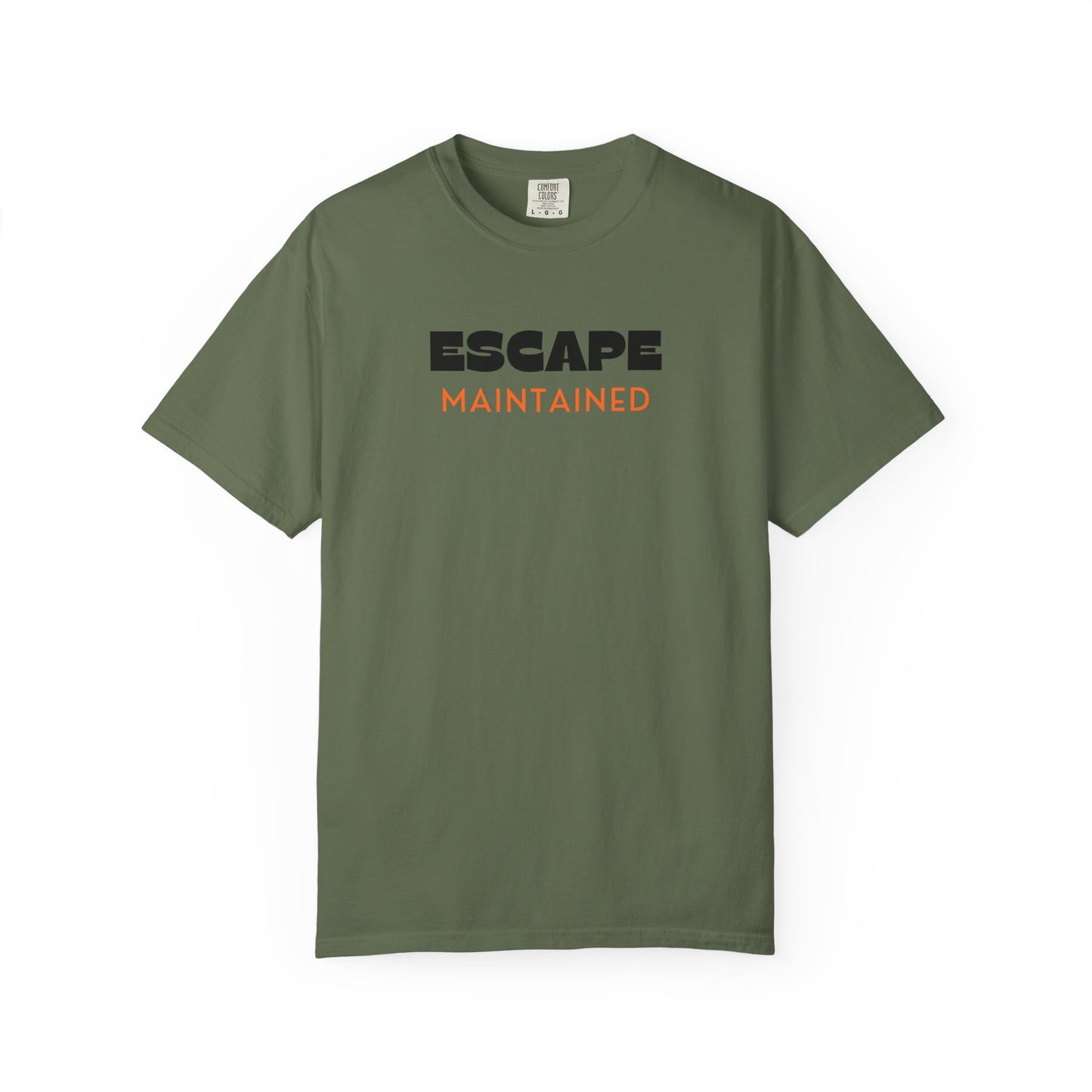 RBT BCBA Comfort Colors T-Shirt: Escape Maintained, Therapist Wear, Gift for Technician, ABA Vibes