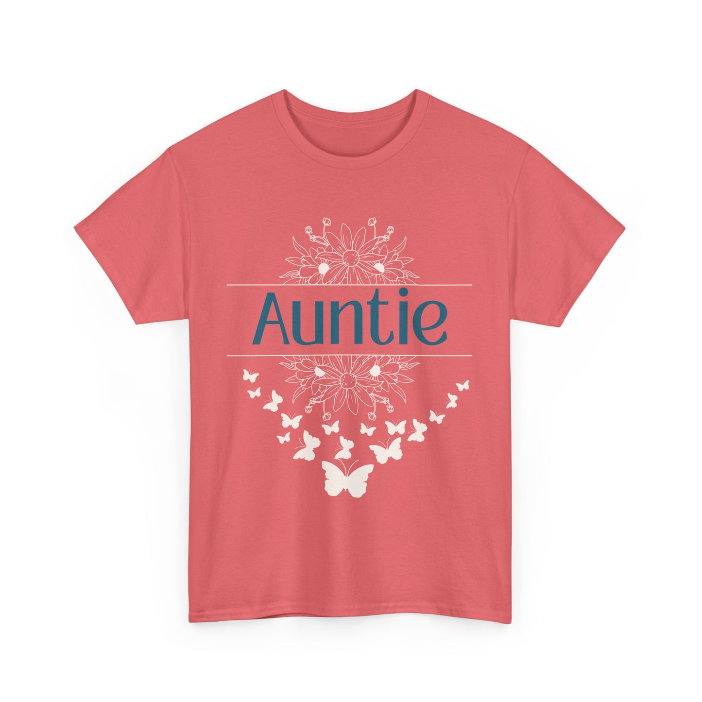 Auntie Floral Unisex T-Shirt, Gift for new Aunt