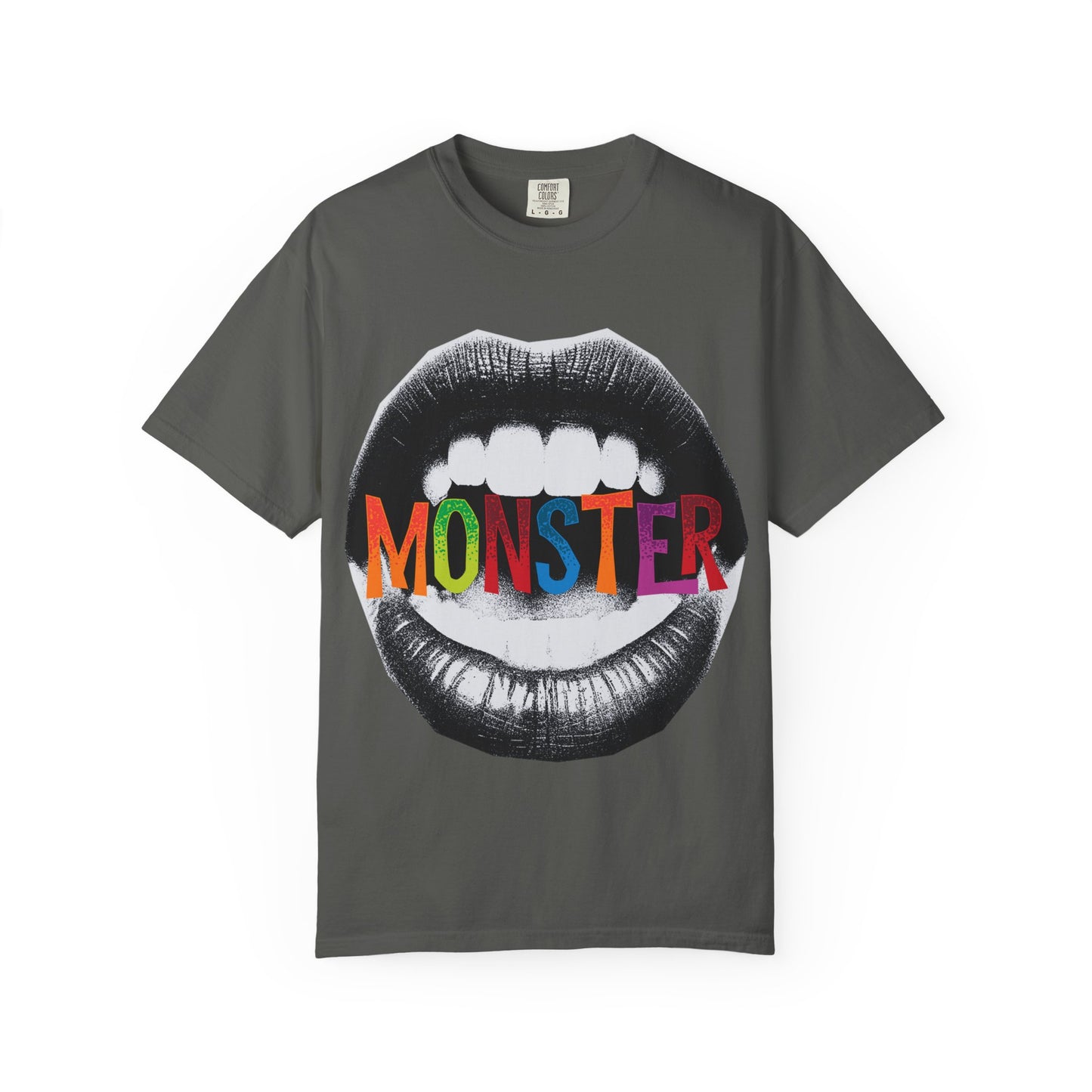 Colorful Monster Graphic T-shirt, Unisex Shirt, Fun Tee, Statement Apparel, Casual Wear, Gift for Artists