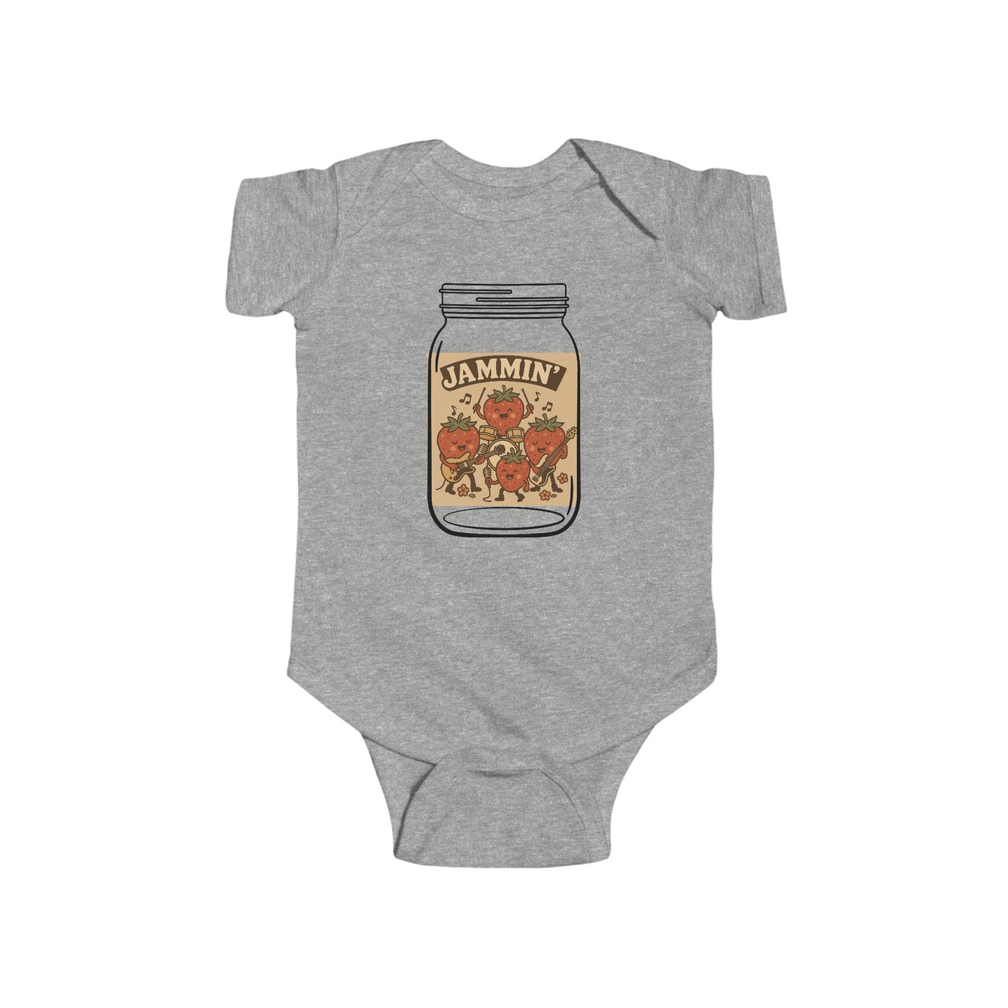 Jammin' Infant Bodysuit, Cute Baby Outfit, Baby Shower Gift, Toddler Clothes, Music Theme