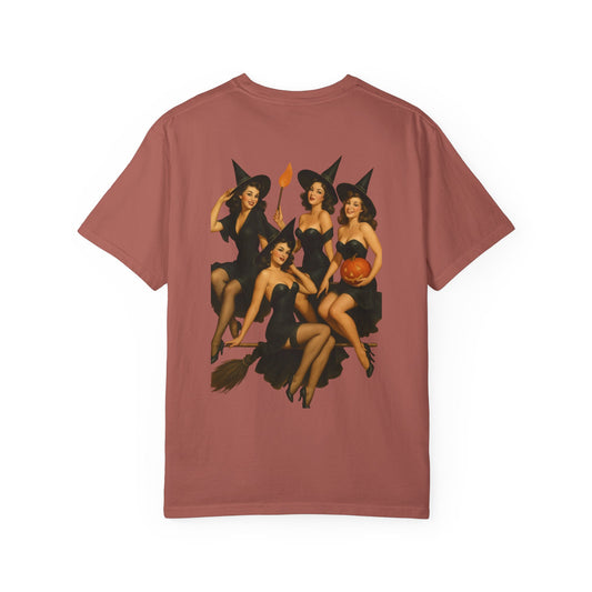 Witchy Unisex T-Shirt | Vintage Halloween Tee for Witches, Witchcraft Gift, Spooky Season Wear, Halloween Costume, Everyday Comfort