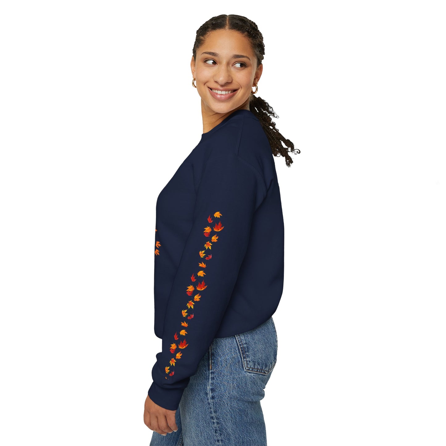Autumn Tree Sweatshirt, Cozy Fall Crewneck, Unisex Sweatshirt, Nature Lover Gift, Seasonal Fashion, Harvest Celebration Sweater