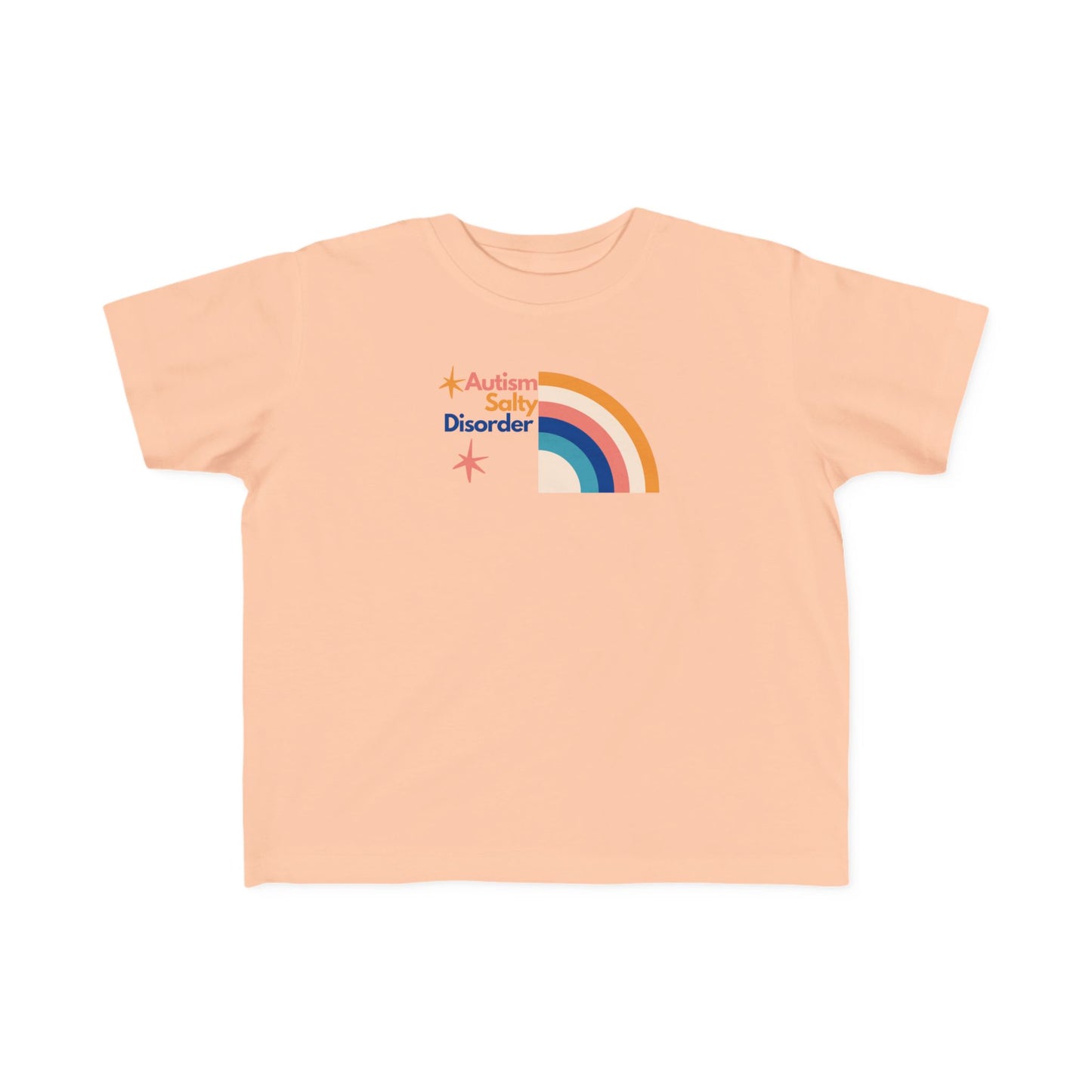 Toddler's Salty Autism Awareness Tee, Kids' Rainbow Shirt