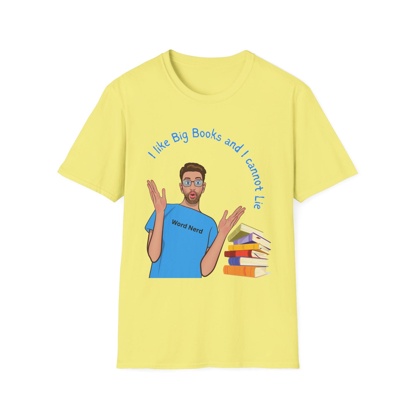 Funny Book Lover T-Shirt, I Like Big Books and I Cannot Lie Tee, Gift for Readers, Literary Humor Shirt, Bookish Apparel, Great for [...]