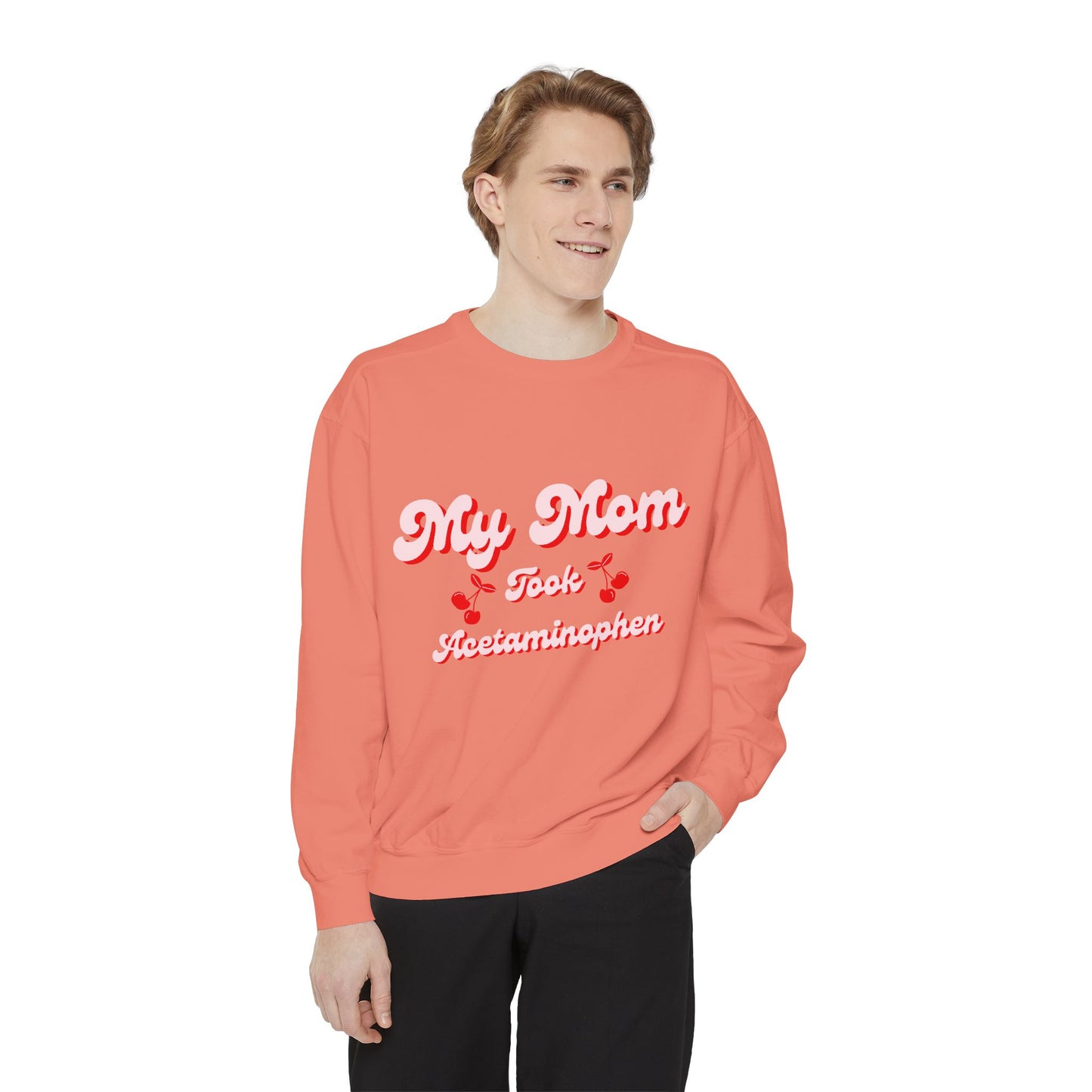Funny Autism Awarenes Comfort Colors Sweatshirt | Acetaminophen Does Not Cause Autism