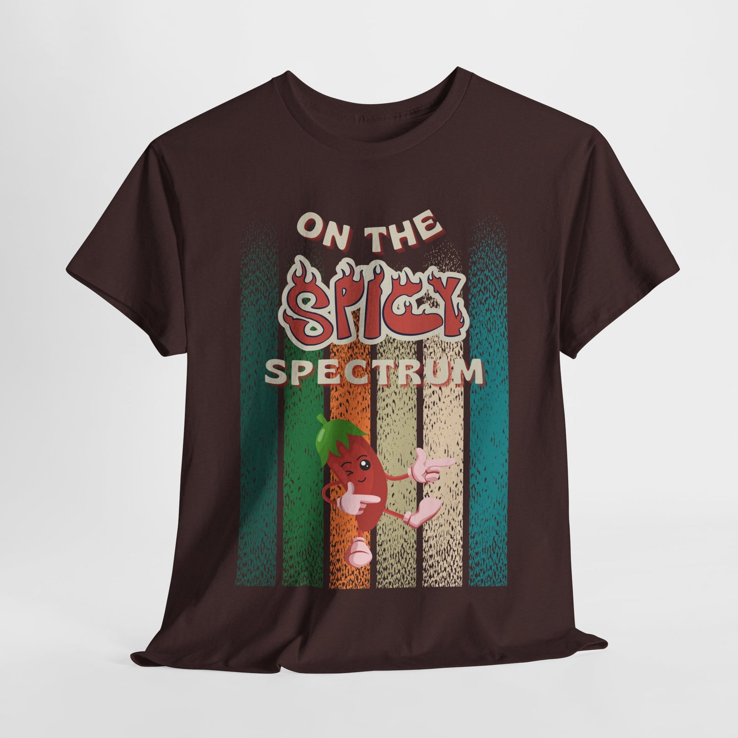 Spicy Spectrum Tee - Unisex Cotton Shirt for Autism with Attitude, Gift for Him, Vibrant Graphic Tee