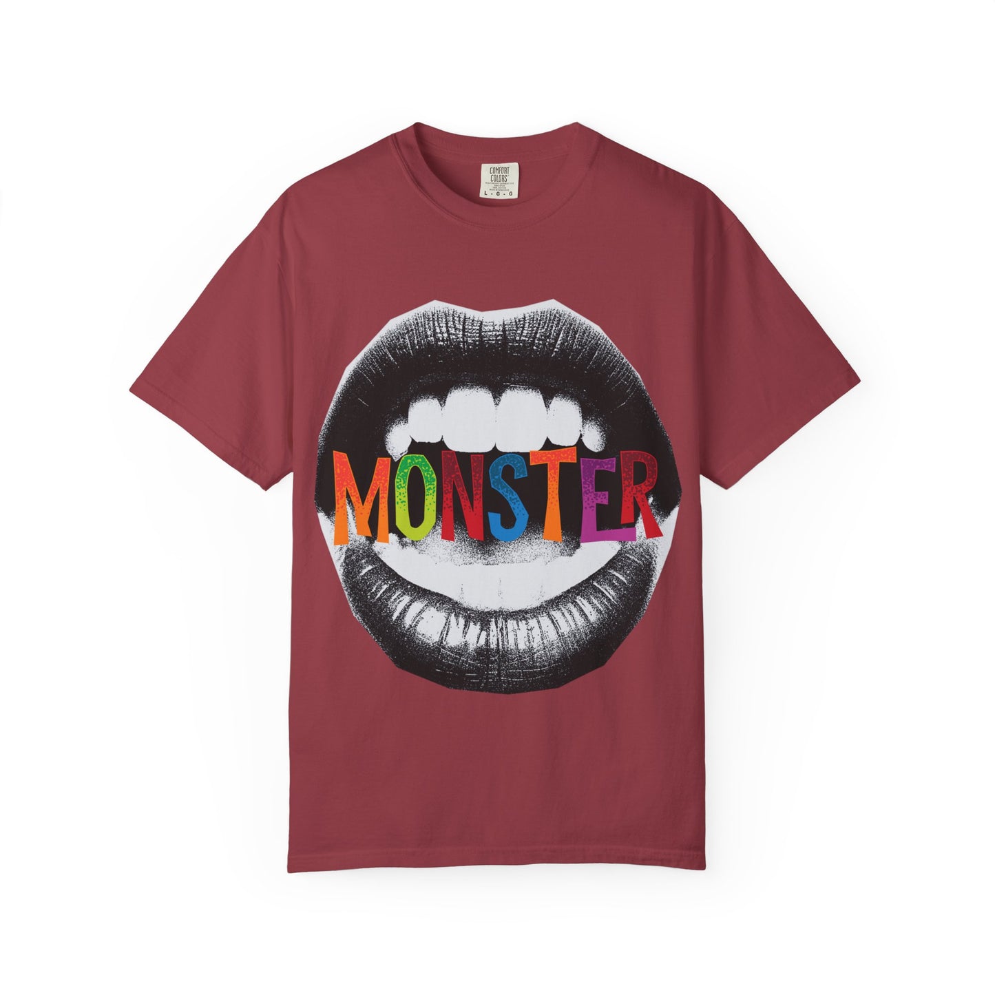 Colorful Monster Graphic T-shirt, Unisex Shirt, Fun Tee, Statement Apparel, Casual Wear, Gift for Artists