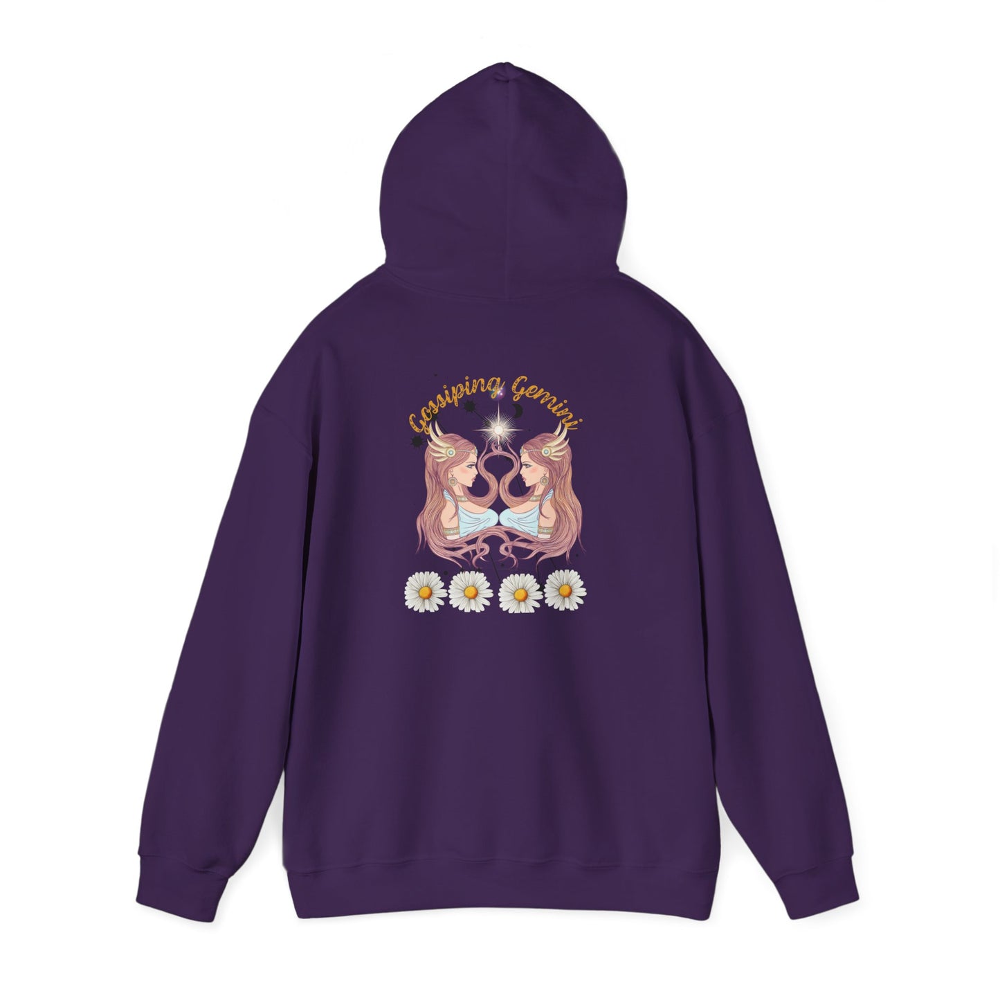 Gemini Unisex Hoodie: Cosmic Zodiac Astrology Gift for Horoscope Enthusiasts