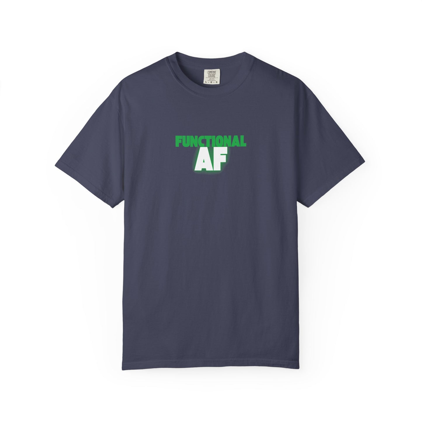 Functional AF RBT BCBA Comfort Colors T-Shirt, Casual Streetwear, Gift for Therapist, Comfortable ABA Tee, Summer Essential