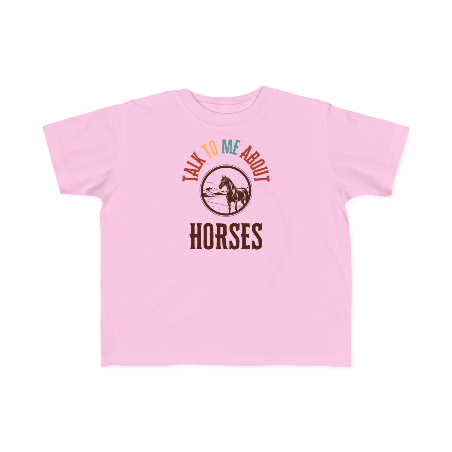 Toddler Horse Lover Tee, Kids T-Shirt, Horse Themed Gift, Equine Baby Apparel