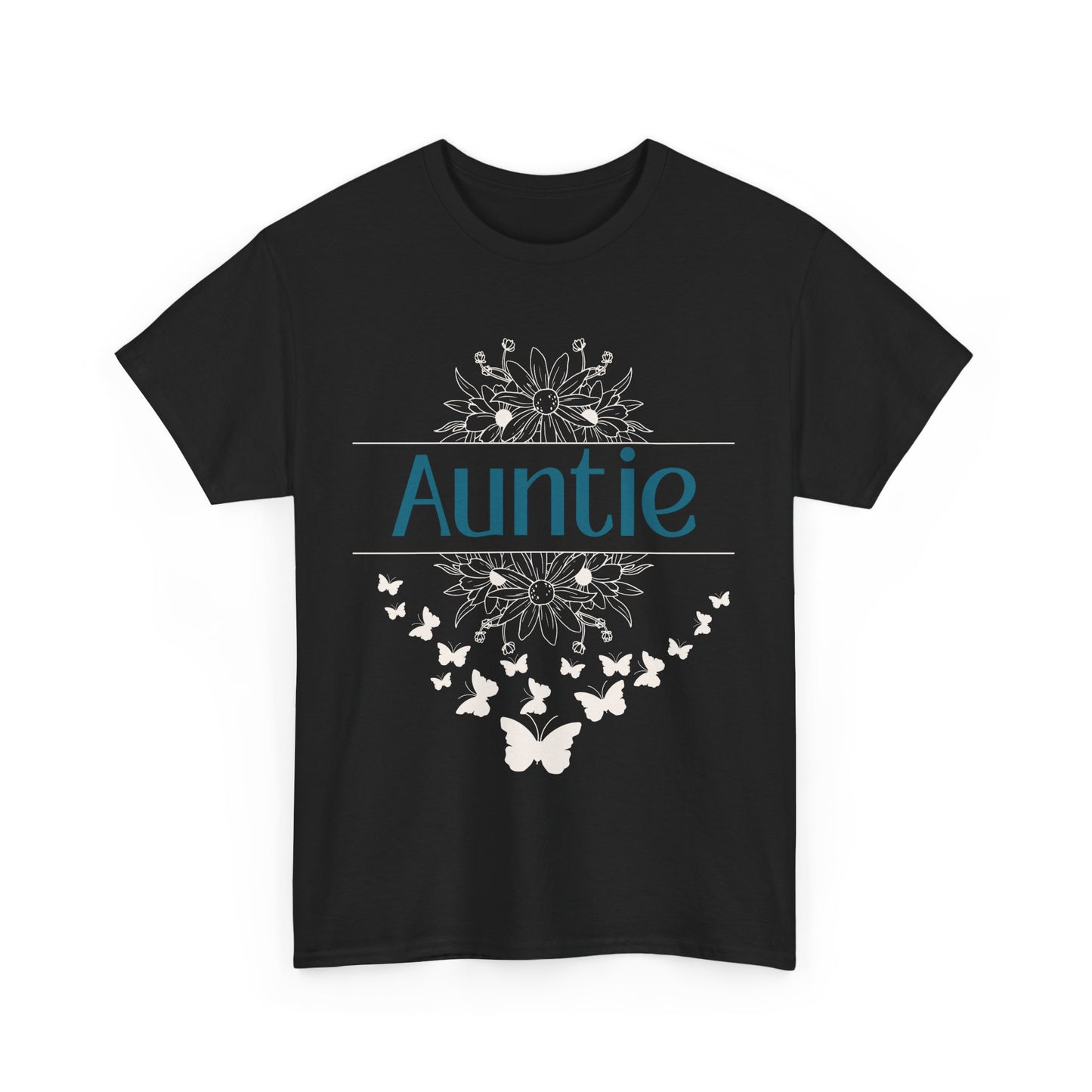 Auntie Floral Unisex T-Shirt, Gift for new Aunt