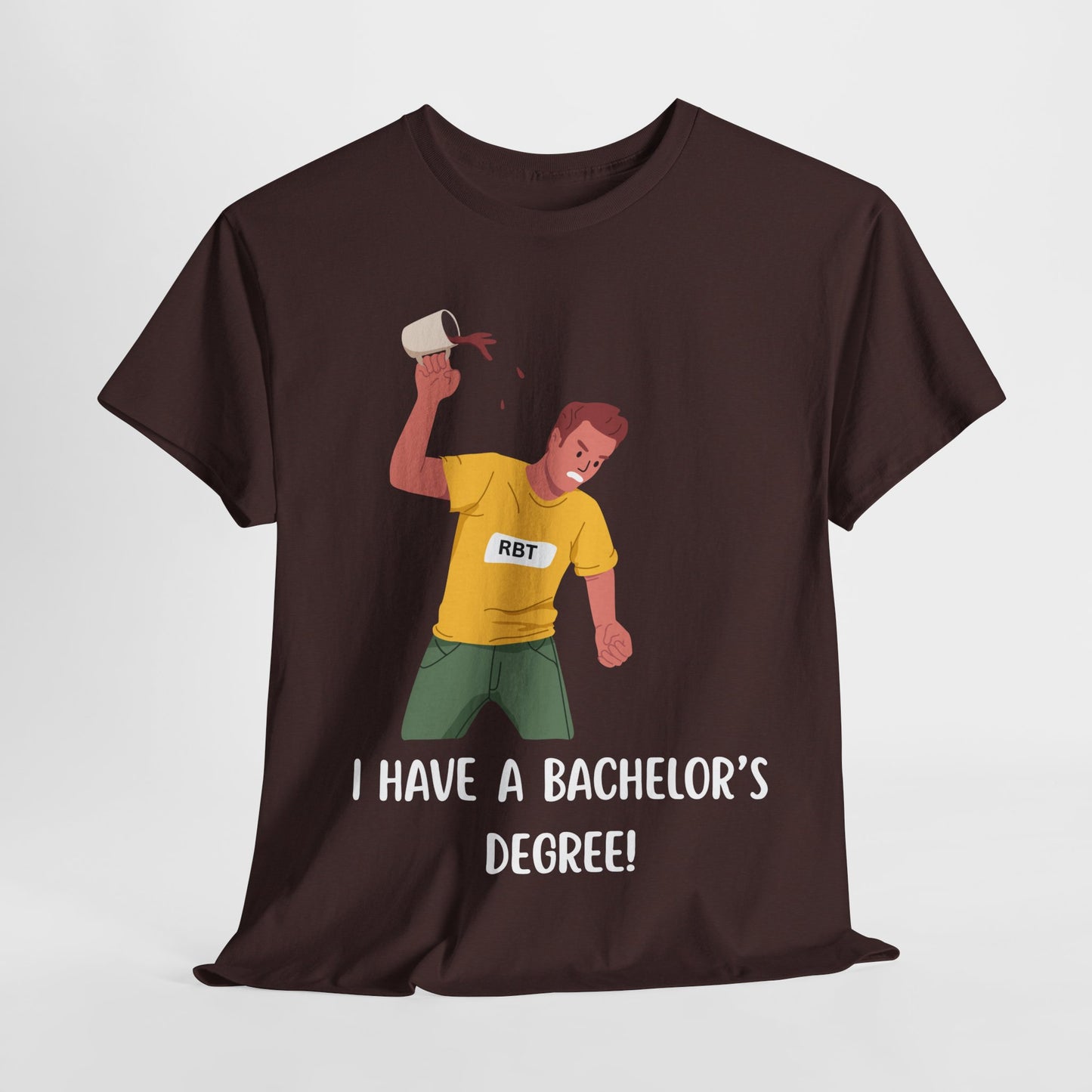 Funny RBT Coffee Throw Tee - Behavior Technician Humor Shirt - ABA Therapy Gift from Parents