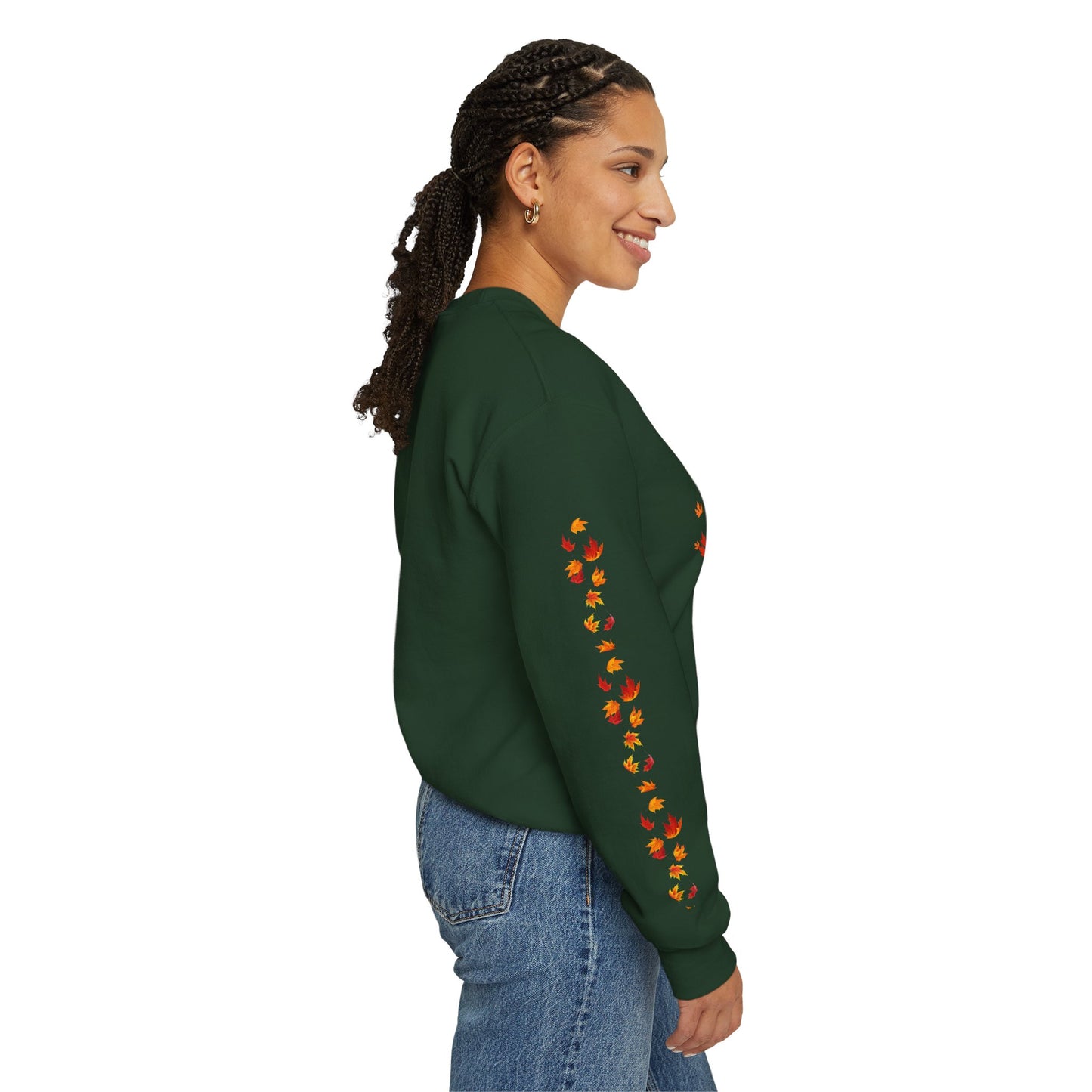 Autumn Tree Sweatshirt, Cozy Fall Crewneck, Unisex Sweatshirt, Nature Lover Gift, Seasonal Fashion, Harvest Celebration Sweater