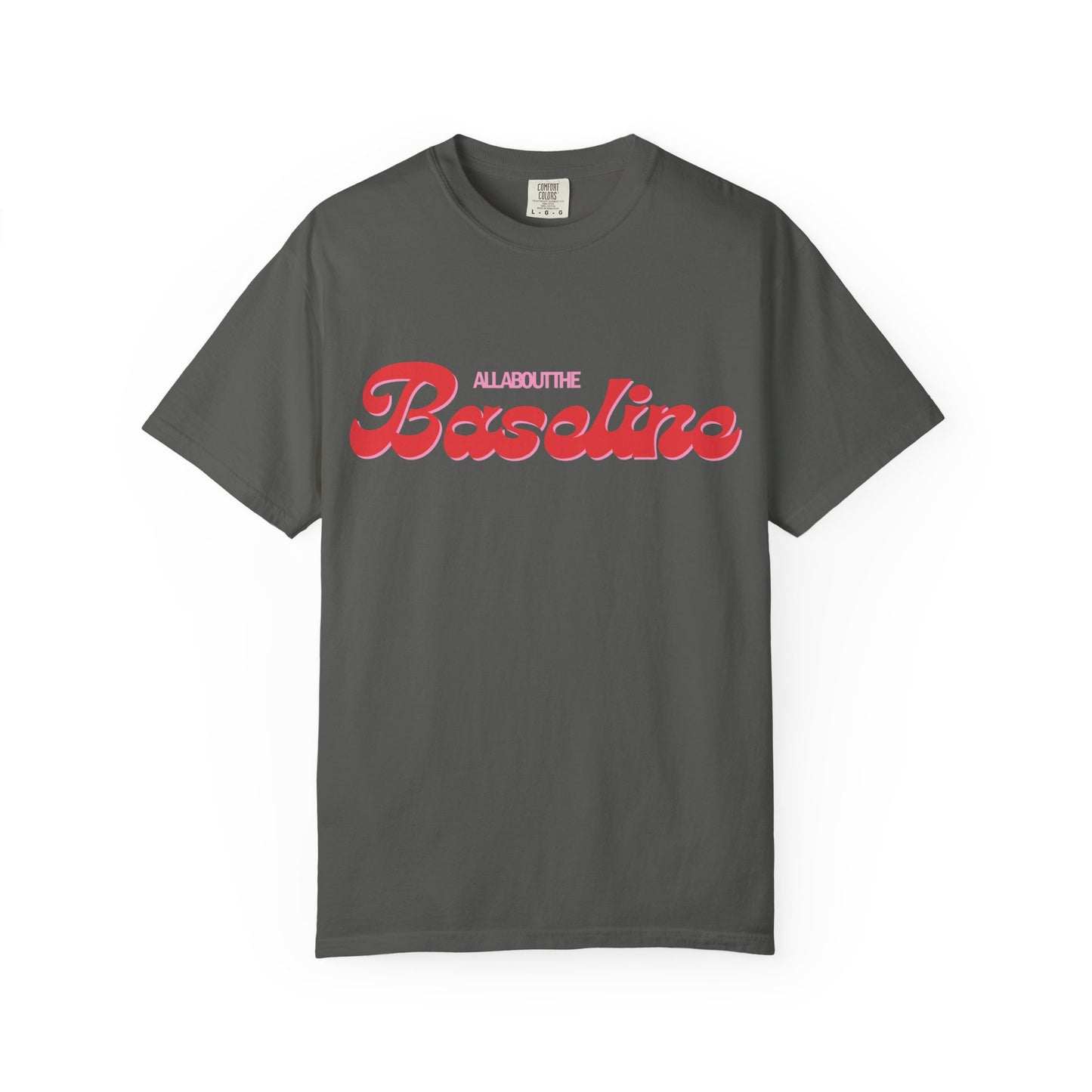 RBT BCBA Comfort Colors T-Shirt with 'All About the Baseline' Design - Casual Wear, Gift for ABA Therapist