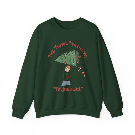 RBT Holiday Humor Crewneck Sweatshirt, Funny Christmas Gift, Perfect for RBT, BCBA, SLP, OT Friends
