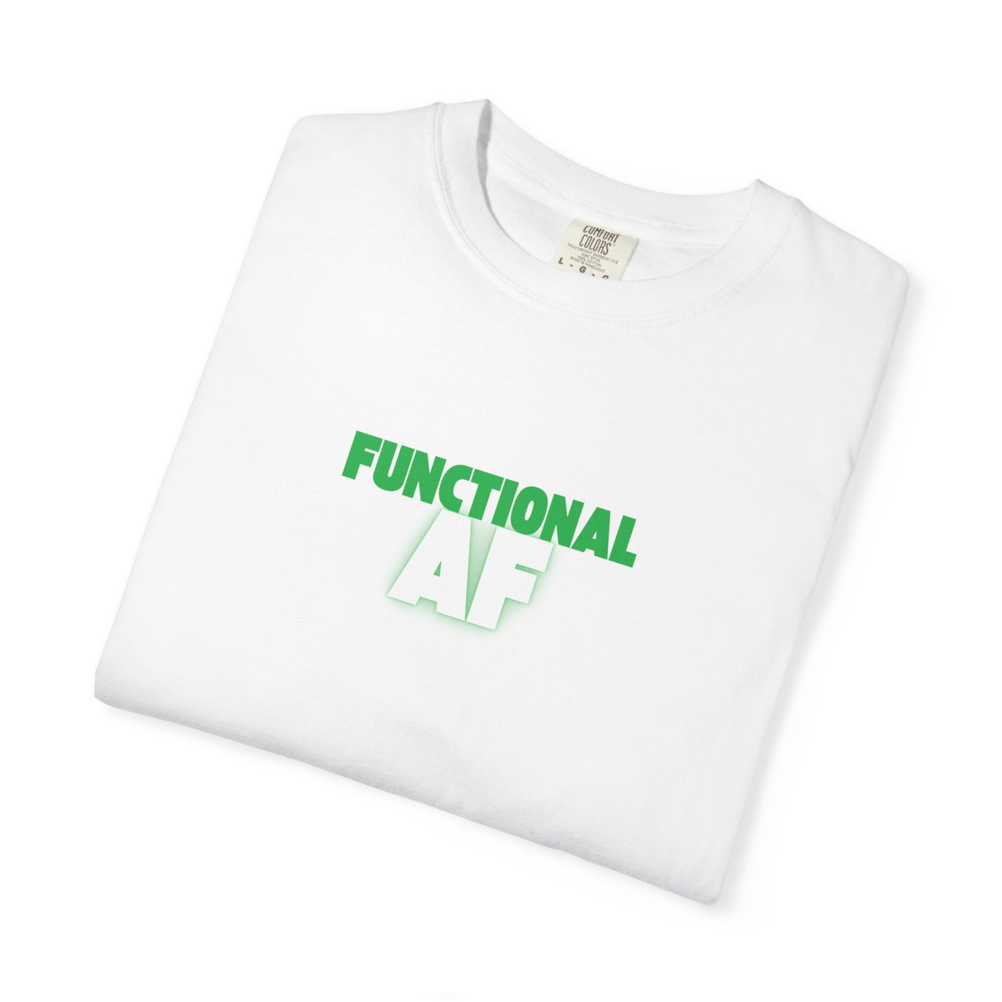 Functional AF RBT BCBA Comfort Colors T-Shirt, Casual Streetwear, Gift for Therapist, Comfortable ABA Tee, Summer Essential