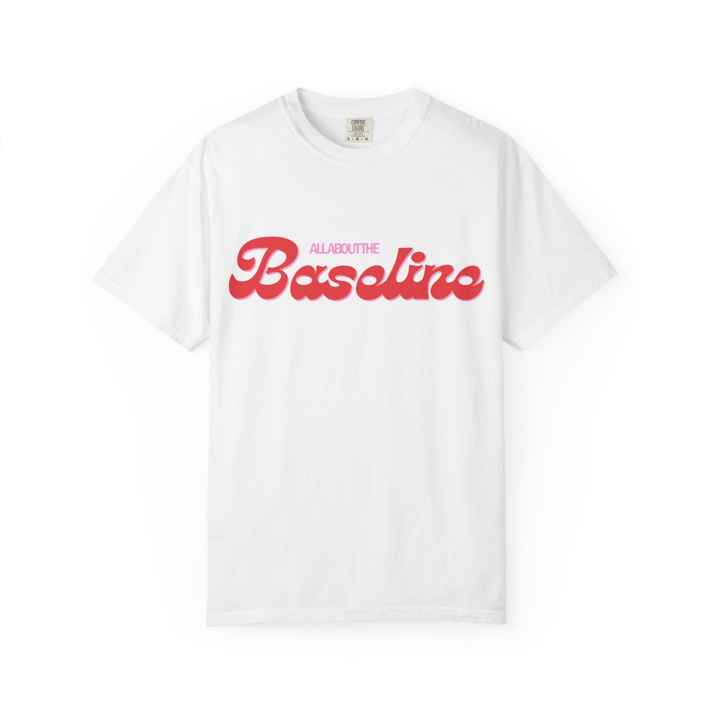 RBT BCBA Comfort Colors T-Shirt with 'All About the Baseline' Design - Casual Wear, Gift for ABA Therapist