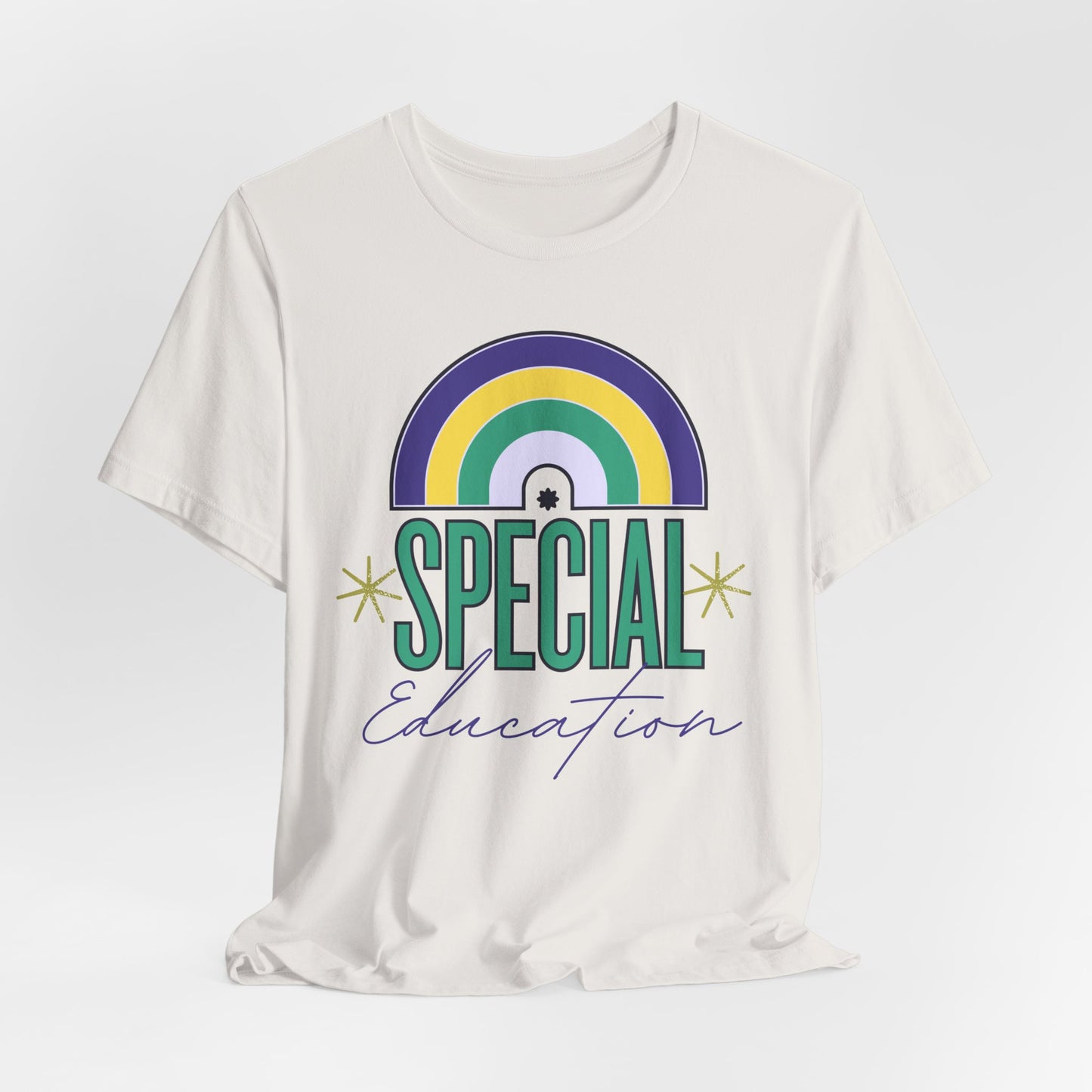 Special Education Pride Shirt, SPED Life, Teacher Gift, Rainbow Graphic Tee, Gift for Educators, Classroom Apparel