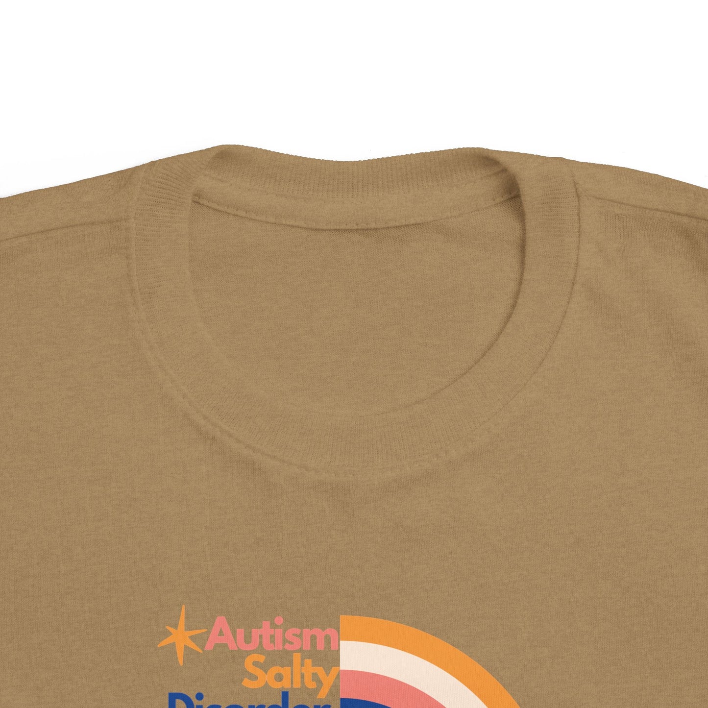 Toddler's Salty Autism Awareness Tee, Kids' Rainbow Shirt