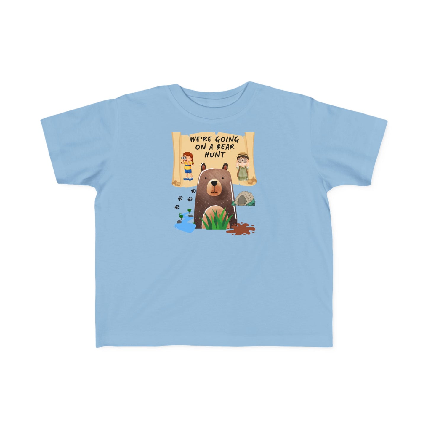Toddler Bear Hunt Tee - Cute Exploration Shirt for Kids, Storytime and Outdoor Adventures