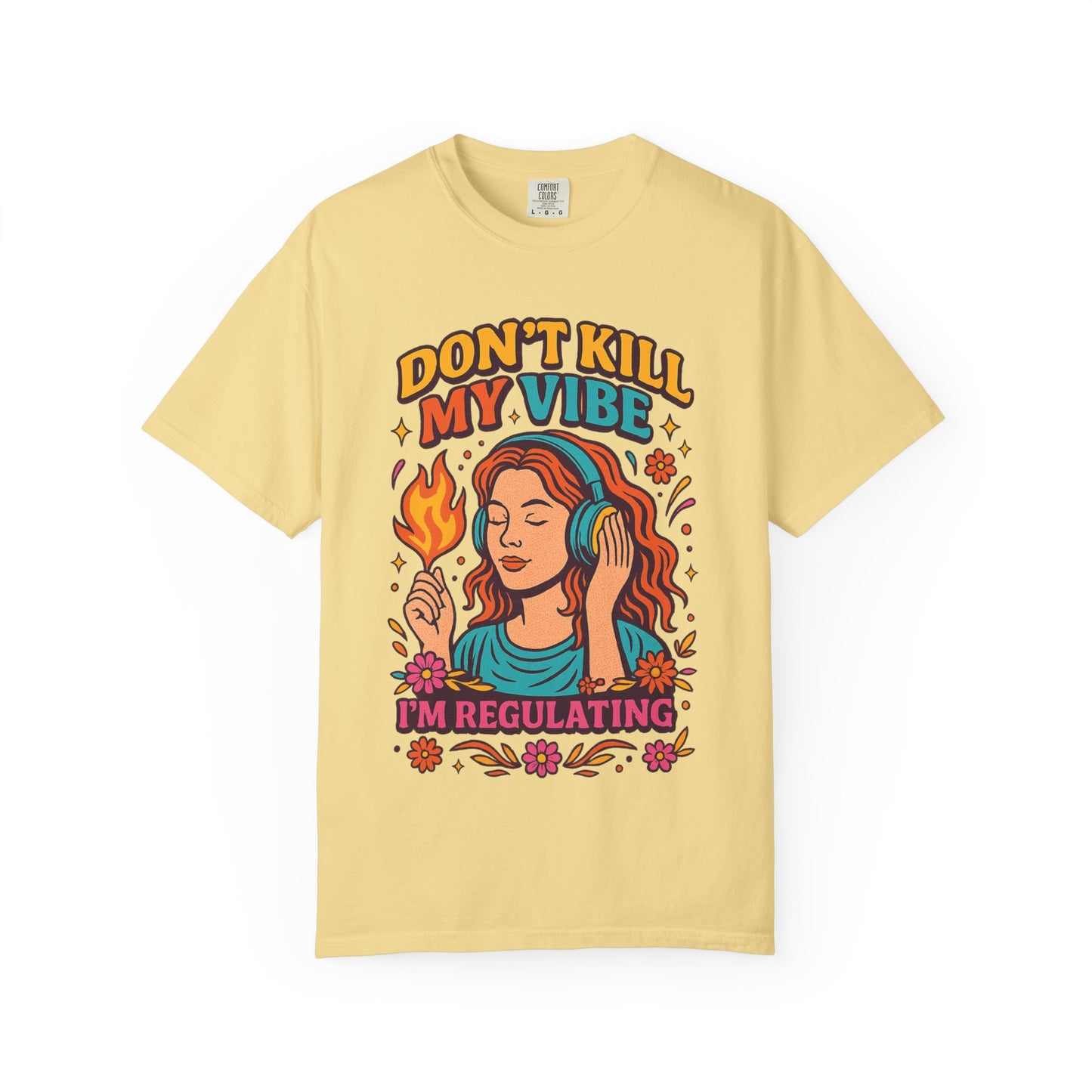 Good Vibes T-shirt, Regulation Clothing, Women's tee