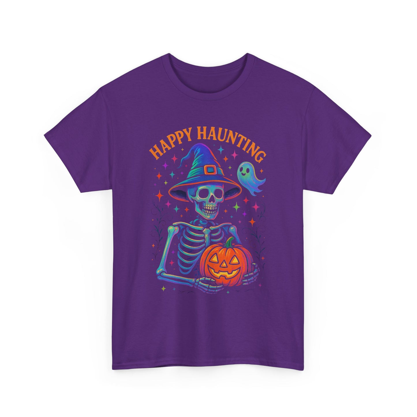 Spooky Halloween Tee, Ghostly Skeleton Shirt, Halloween Costume Top, Unisex Graphic Tee, Fun Fall Apparel