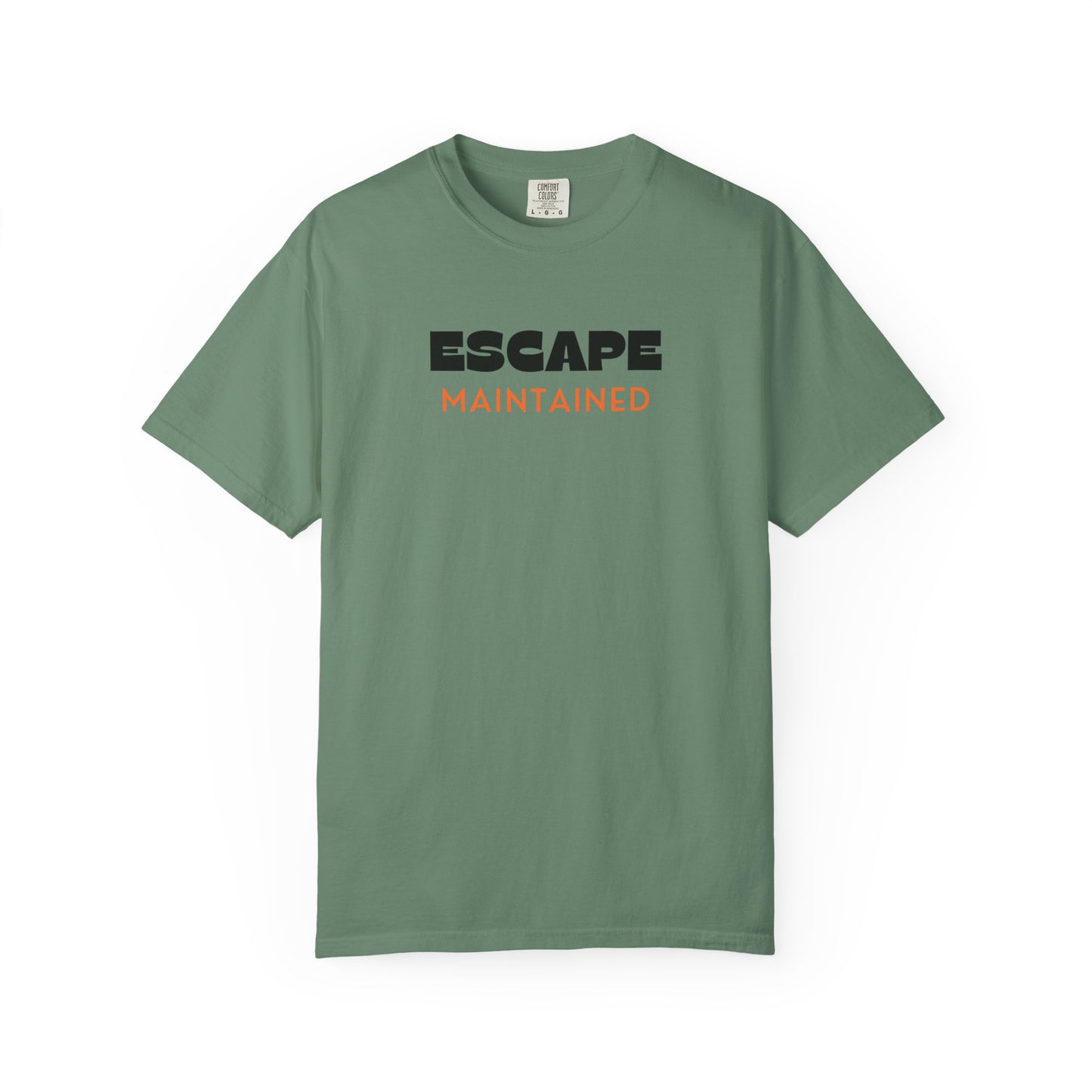 RBT BCBA Comfort Colors T-Shirt: Escape Maintained, Therapist Wear, Gift for Technician, ABA Vibes