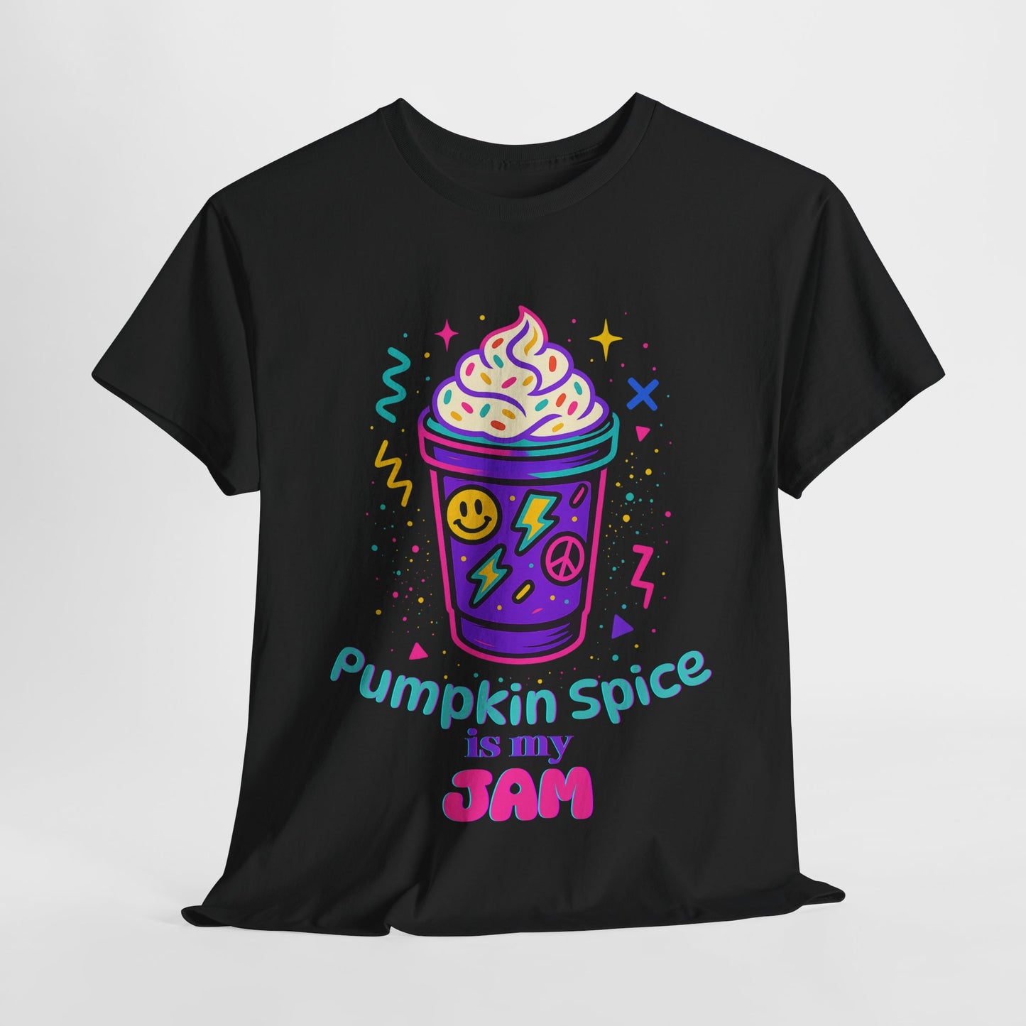 90s Pumpkin Spice T-Shirt, Fall Fashion Tee, Gift for Coffee Lovers, Autumn Casual Wear, Halloween Apparel