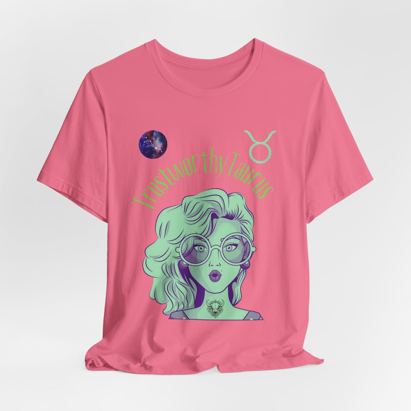 Taurus Astrology Tee: Trust Taurus Vibes, Zodiac Astrology Gift, Birthday Celebration, Horoscope Apparel, Cosmic Style