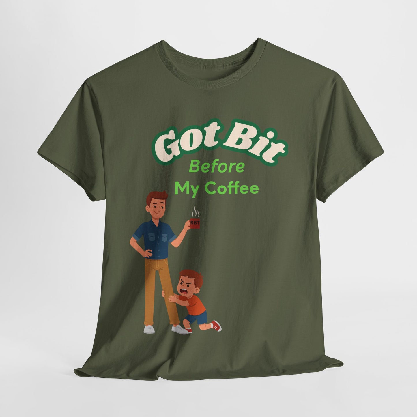 Funny RBT ABA Therapist T-Shirt – Behavior Tech Humor – Bitten by Client Tee