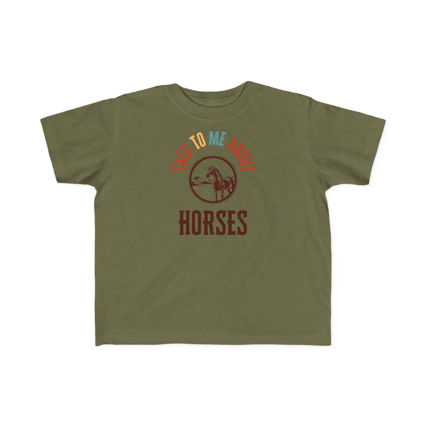 Toddler Horse Lover Tee, Kids T-Shirt, Horse Themed Gift, Equine Baby Apparel