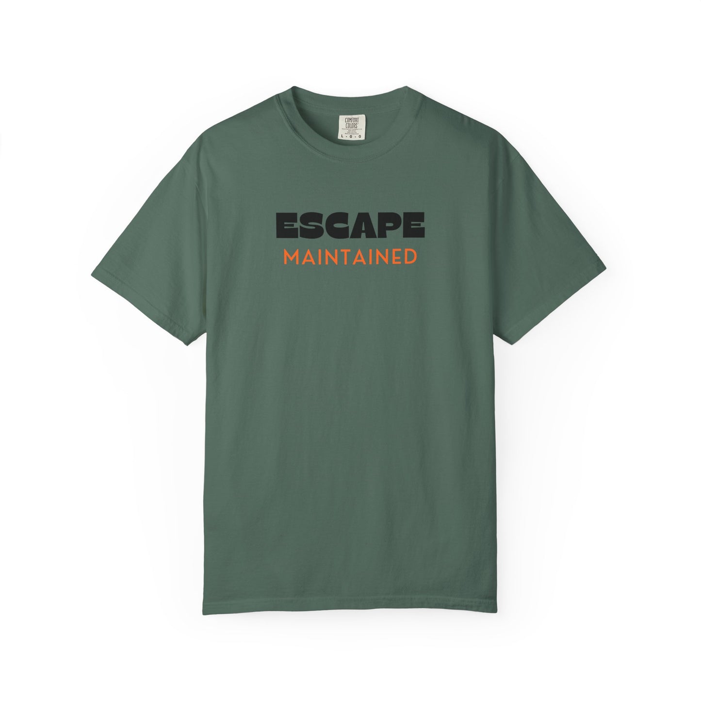 RBT BCBA Comfort Colors T-Shirt: Escape Maintained, Therapist Wear, Gift for Technician, ABA Vibes