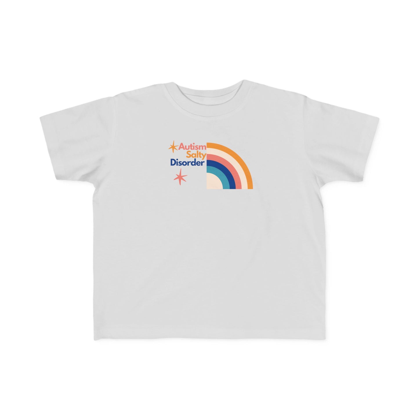 Toddler's Salty Autism Awareness Tee, Kids' Rainbow Shirt