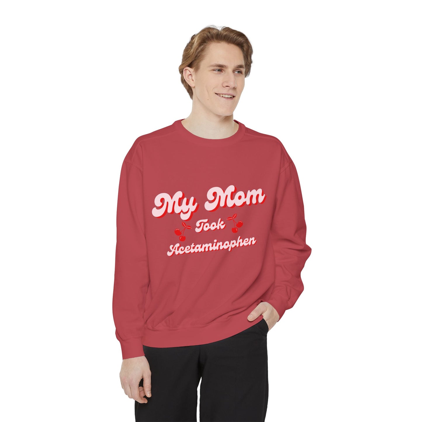 Funny Autism Awarenes Comfort Colors Sweatshirt | Acetaminophen Does Not Cause Autism