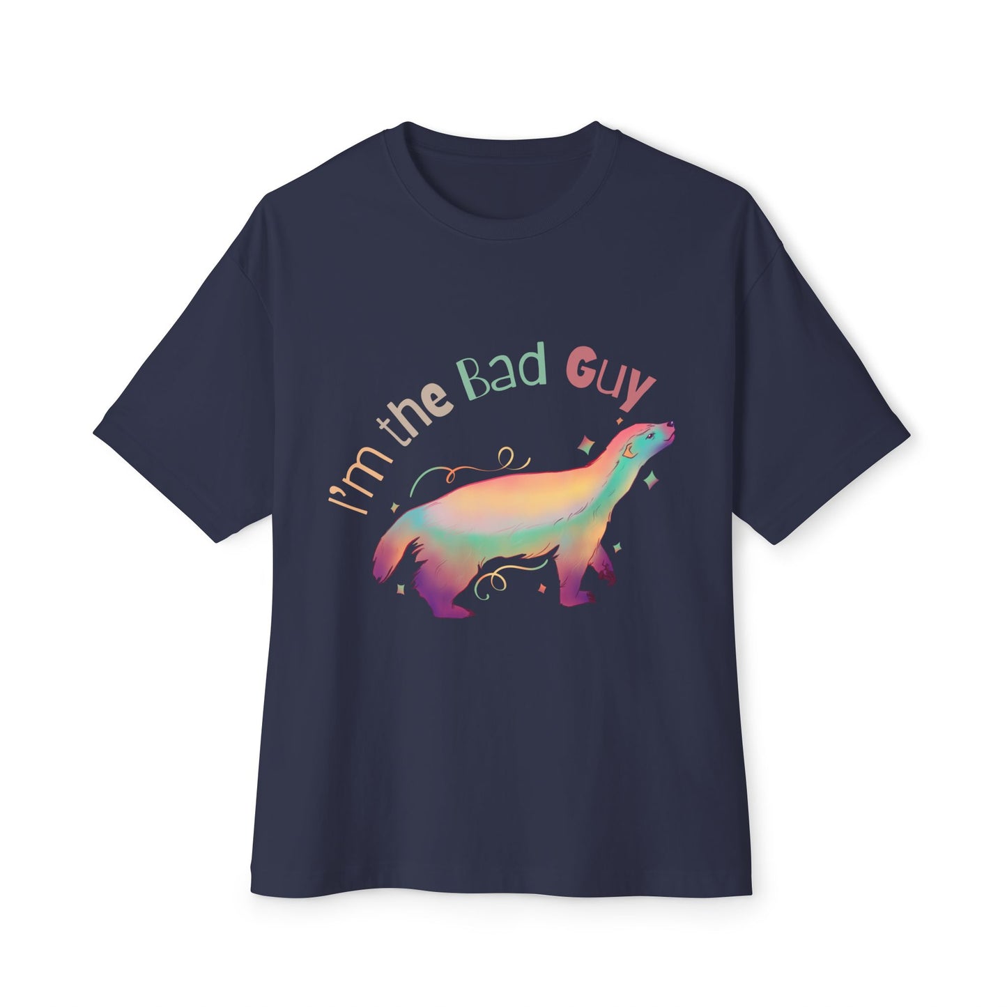 Whimsical Animal Tee, Funny Graphic T-Shirt, Oversized Tee for Casual Wear, Gift Idea for Animal Lovers, Trendy Statement Shirt