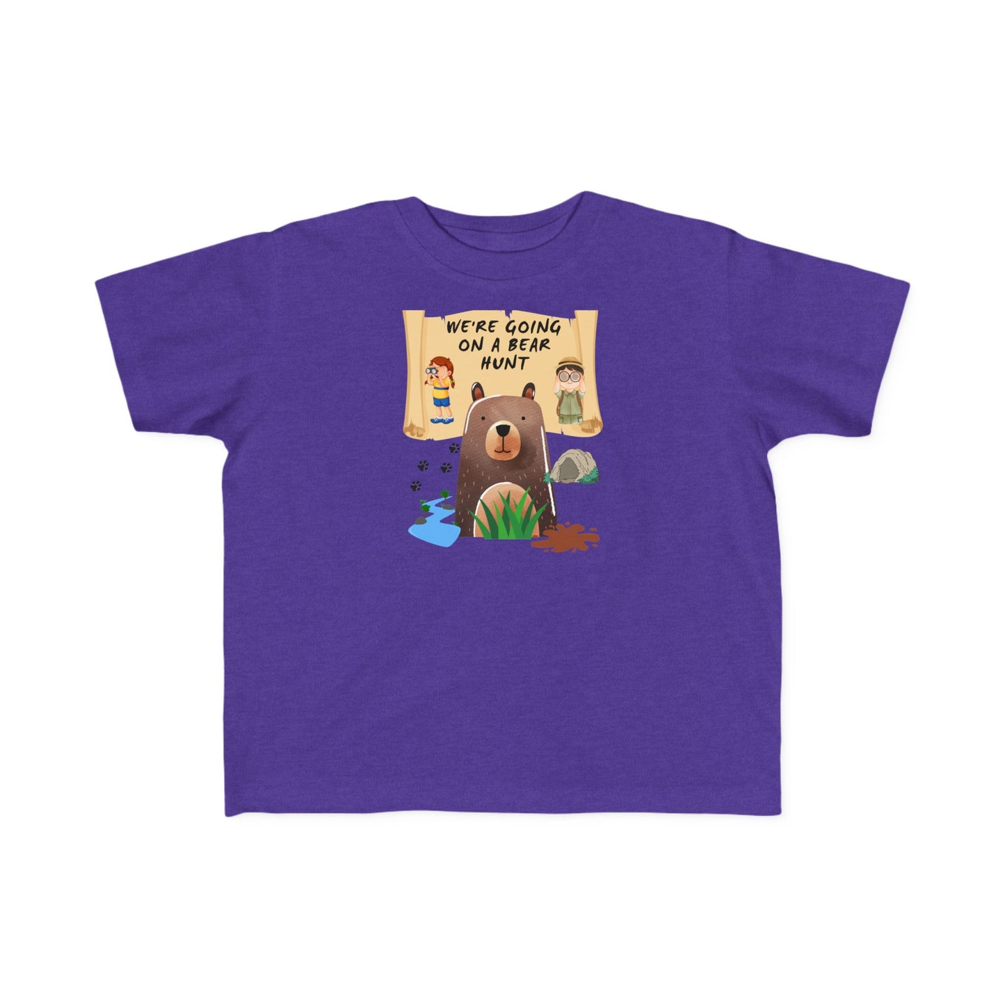 Toddler Bear Hunt Tee - Cute Exploration Shirt for Kids, Storytime and Outdoor Adventures