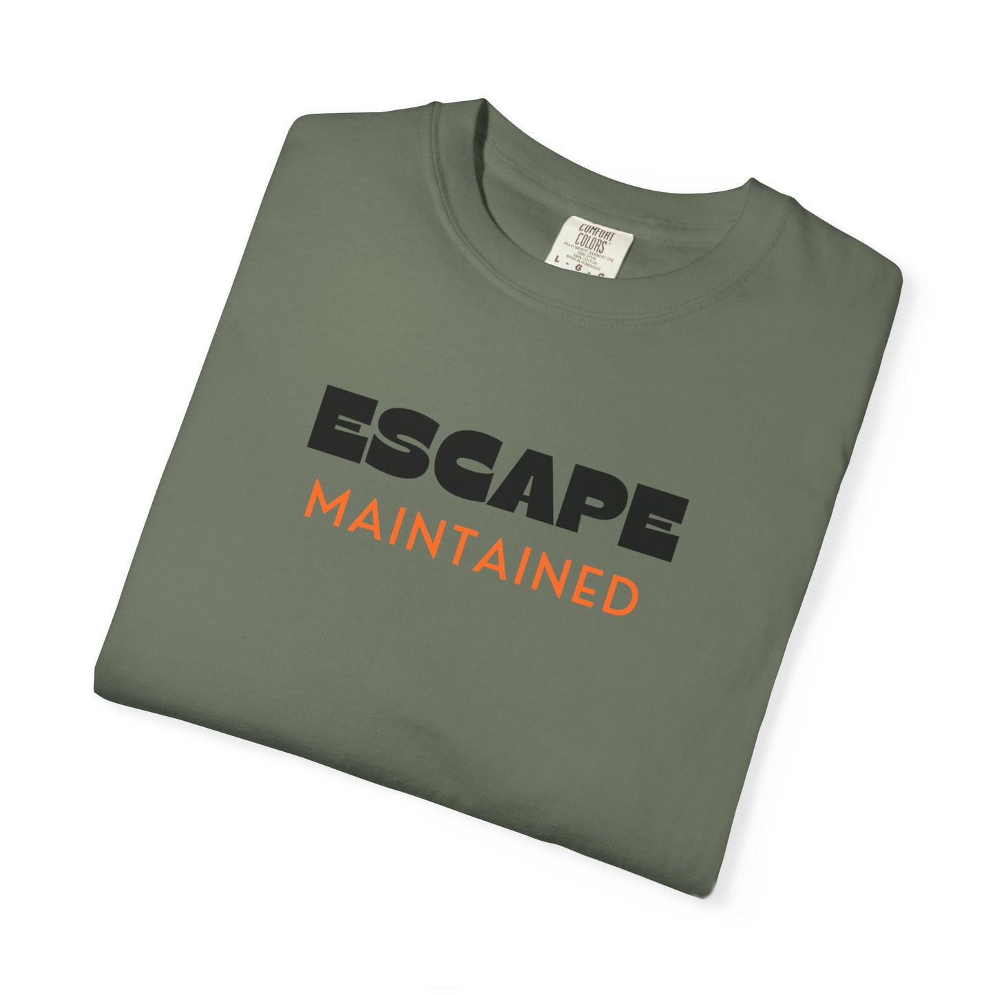 RBT BCBA Comfort Colors T-Shirt: Escape Maintained, Therapist Wear, Gift for Technician, ABA Vibes