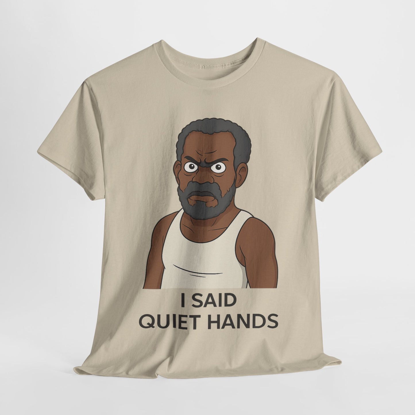 Funny RBT Shirt, Gift for RBT Graphic Shirt, I Said Quiet Hands Shirt – Sarcastic ABA Humor Tee with Jester Hat Illustration
