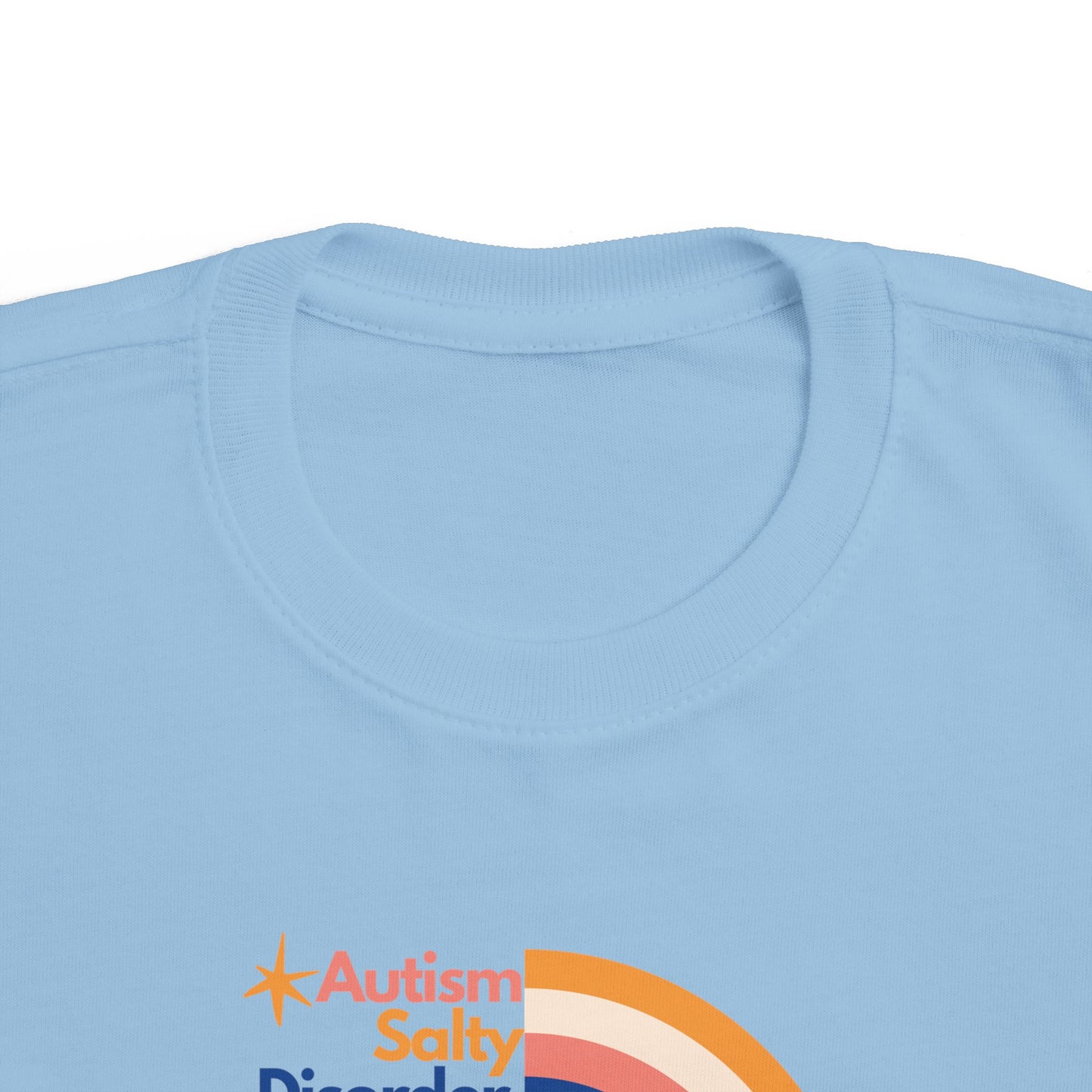 Toddler's Salty Autism Awareness Tee, Kids' Rainbow Shirt