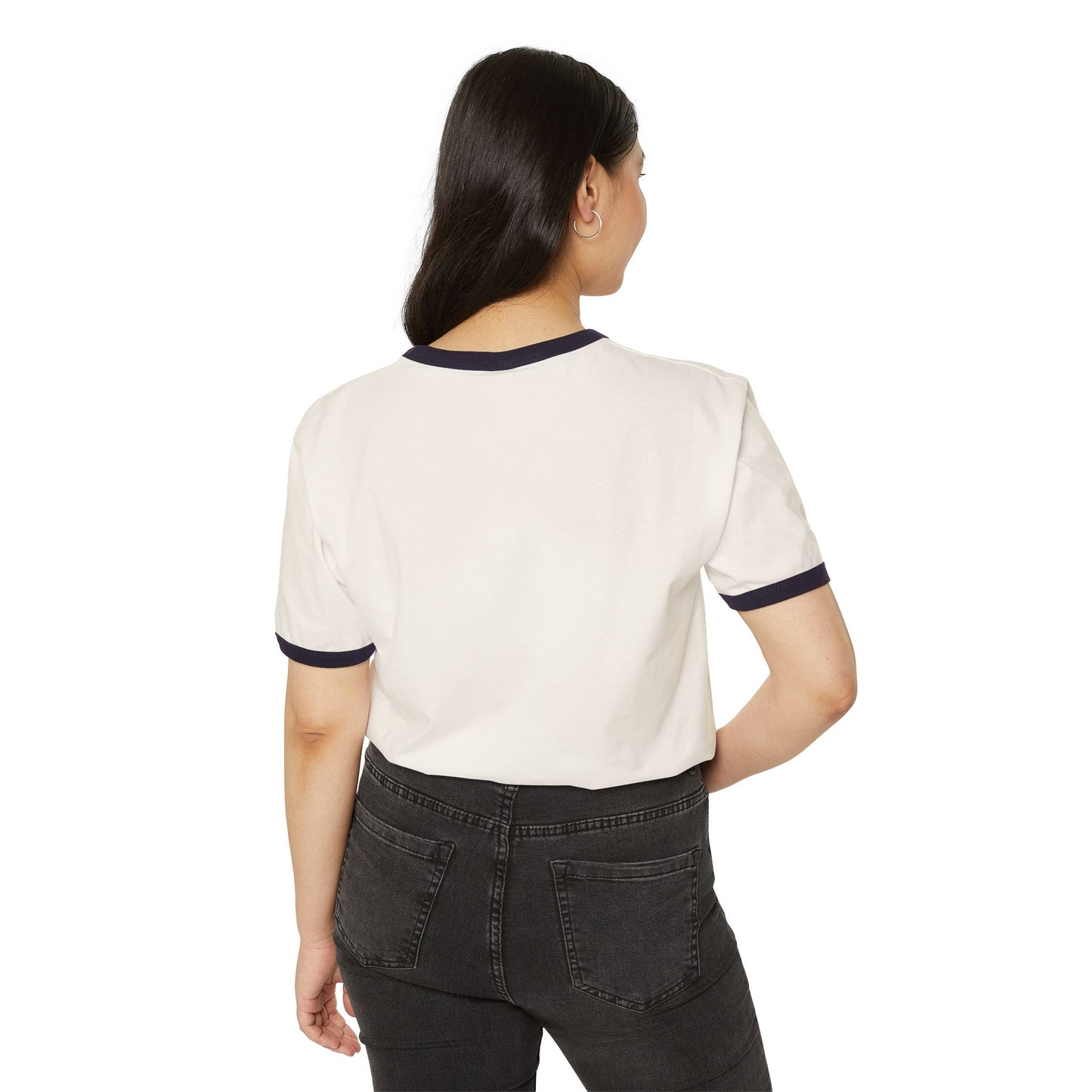 Retro Vibes Unisex Ringer T-Shirt - Casual Style, 90s Aesthetic, Perfect Gift for Music Lovers, Vintage Fashion, Festival Wear