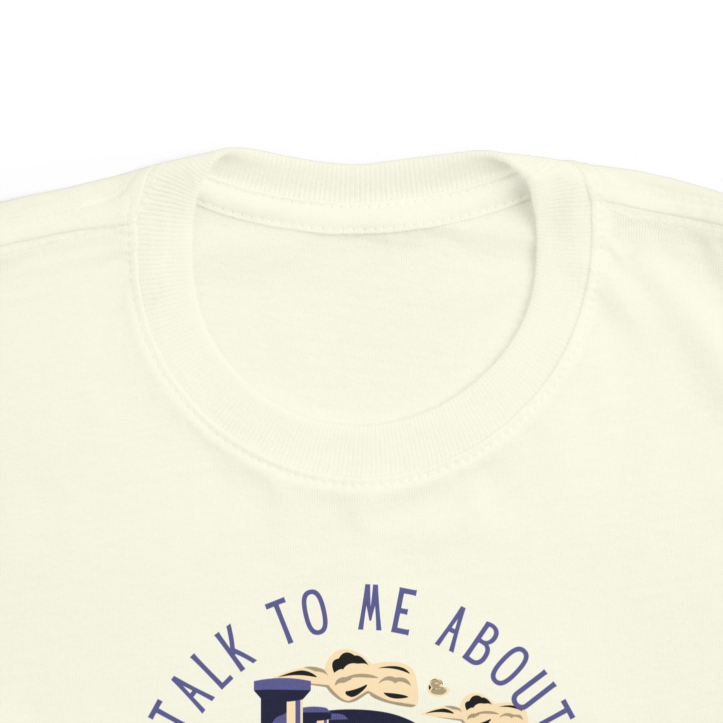 Train Enthusiast Toddler Tee, Kids Gift for Train Lovers