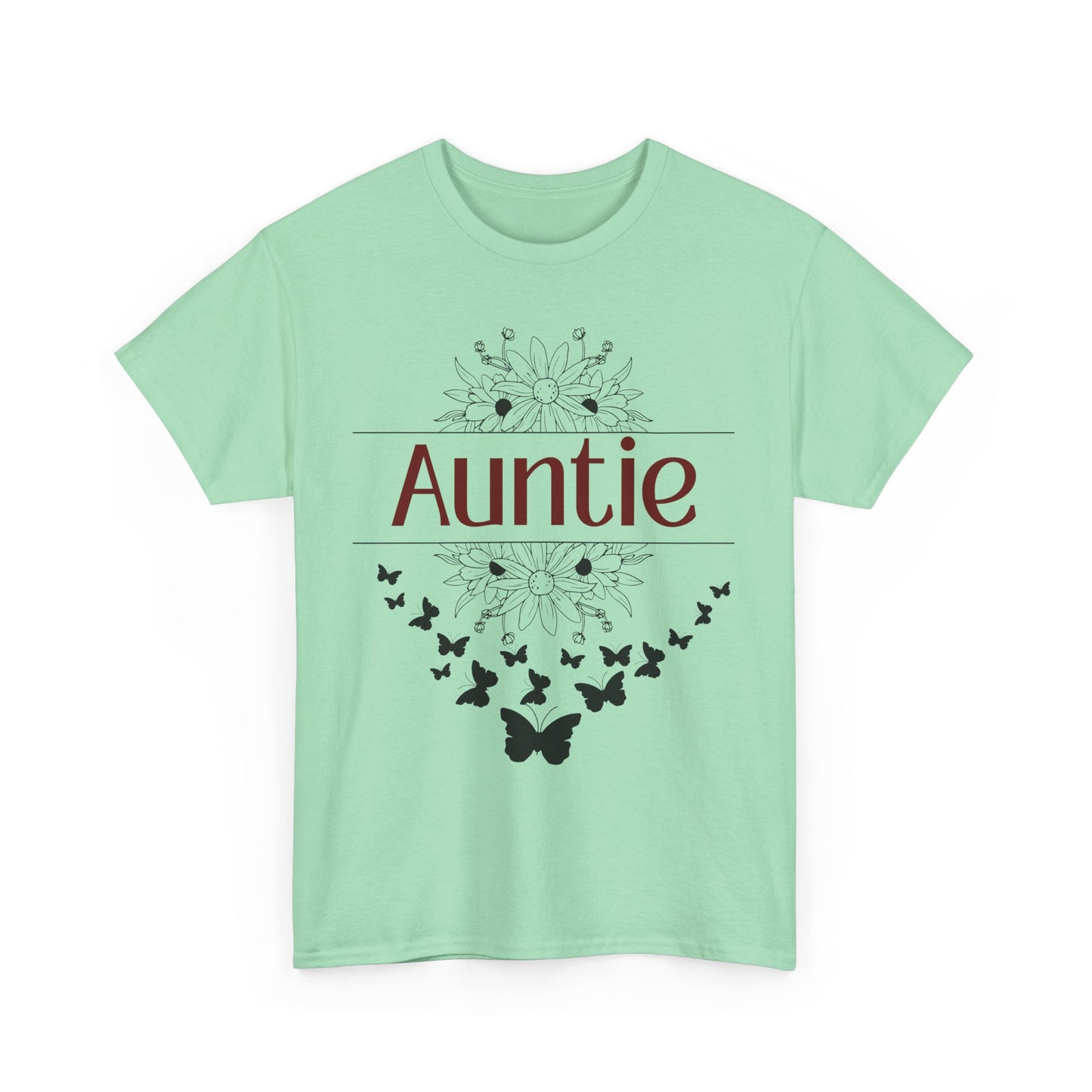 Auntie Butterfly T-Shirt, Gift for new Aunt